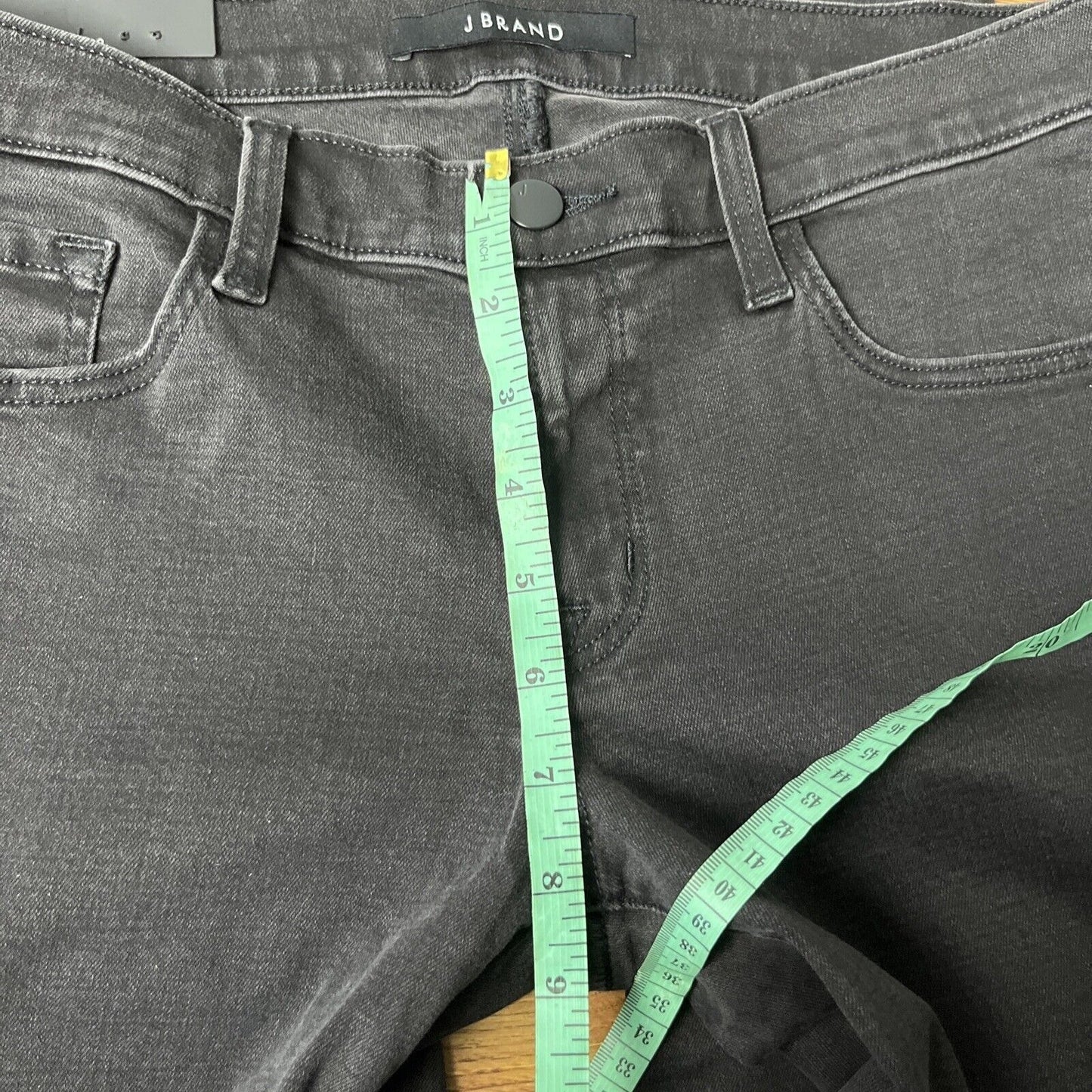 NWT J BRAND 9326 LOW RISE CROP SKINNY WOMEN'S JEANS IN BLACK SIZE 29 $198