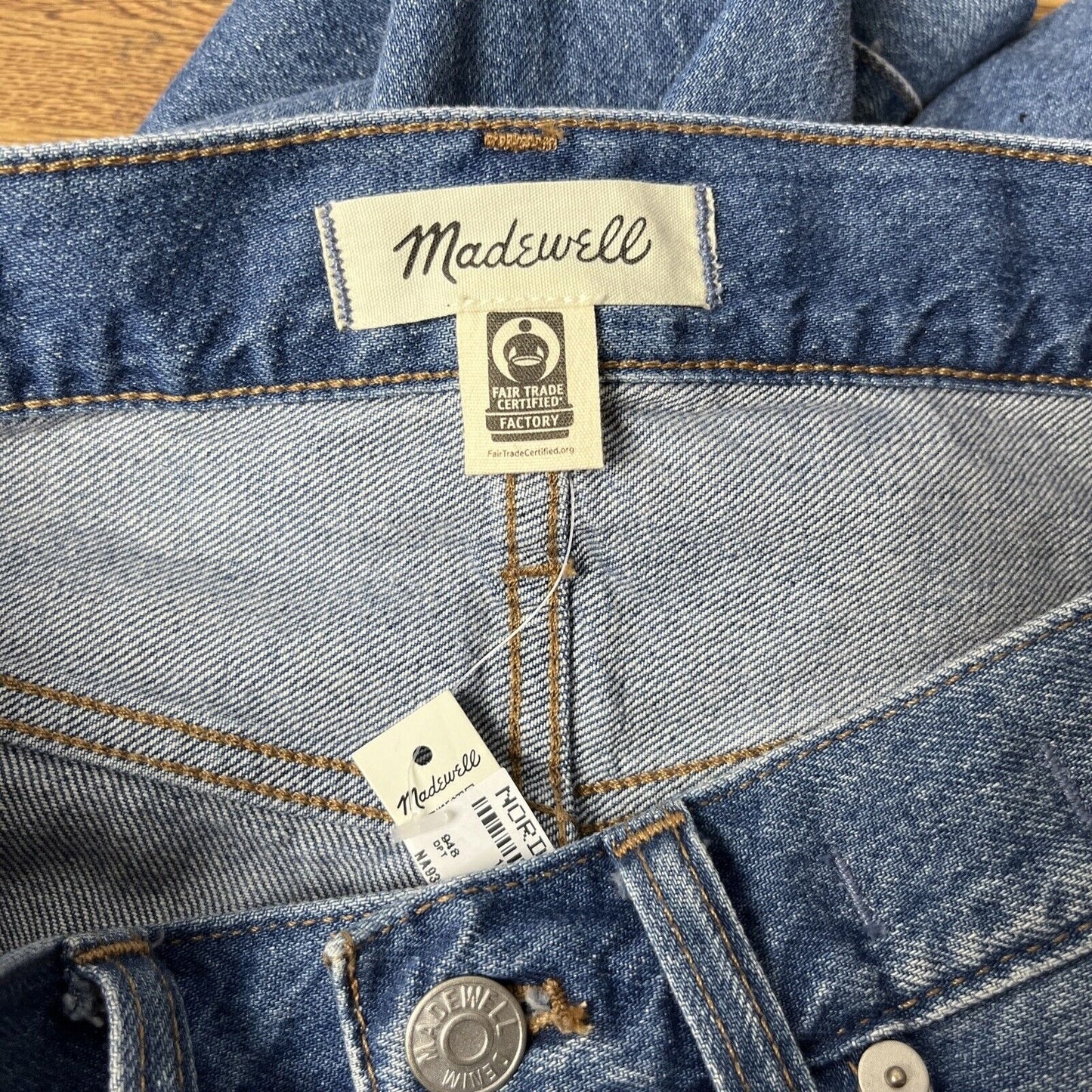 Madewell Jeans Size 26 The Perfect Vintage Straight Jean in Moultrie Wash