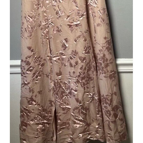 ASTR the Label Puff Sleeve Monarch Midi Dress Size L Pink NWT