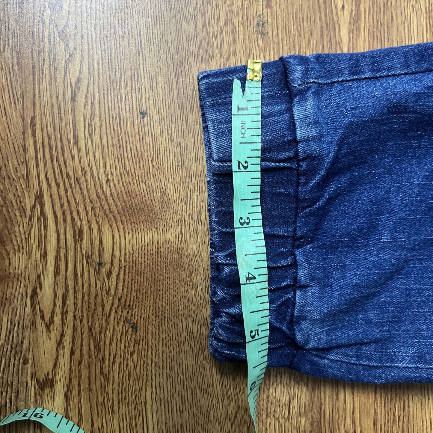 Paige Jeans Womens Size 24 Small Blue Verdugo Ankle Flo Destructed Mid Rise