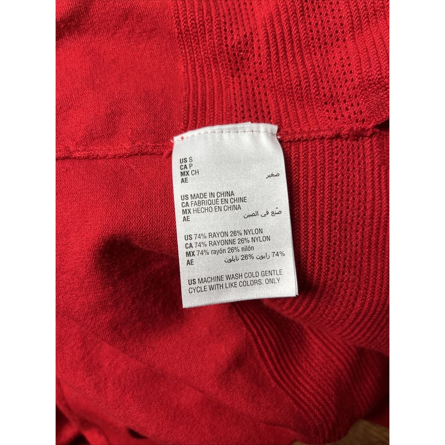 Charter Club Women's Red Open-Front Cardigan