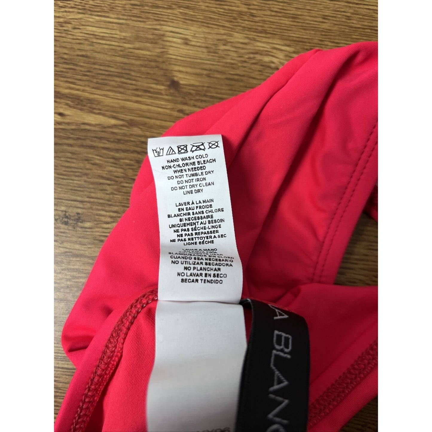 $59 La Blanca Standard Island Goddess Shirred Band Hipster Bikini Bottom Size 12