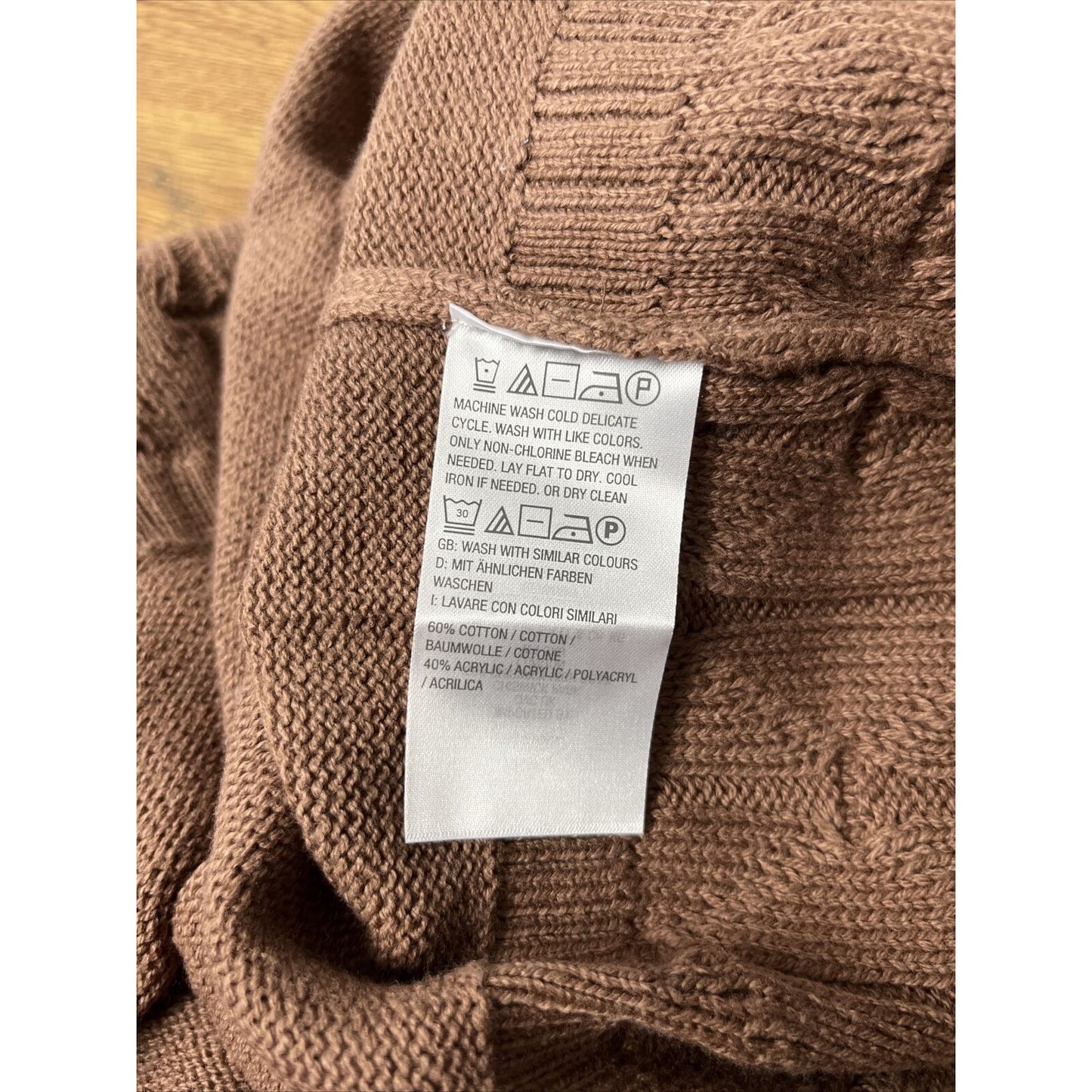 NWT Womens Isaac Mizrahi Live! Pullover Crew-Neck Sweater with Novelty Trim - S