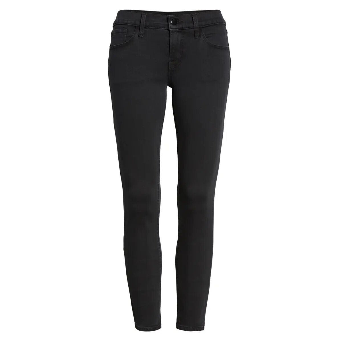 NWT J BRAND 9326 LOW RISE CROP SKINNY WOMEN'S JEANS IN BLACK SIZE 29 $198