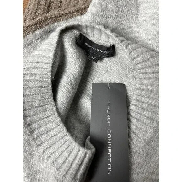 Women's French Connection Sophia Viola Crewneck Pullover Size X-Small - Grey