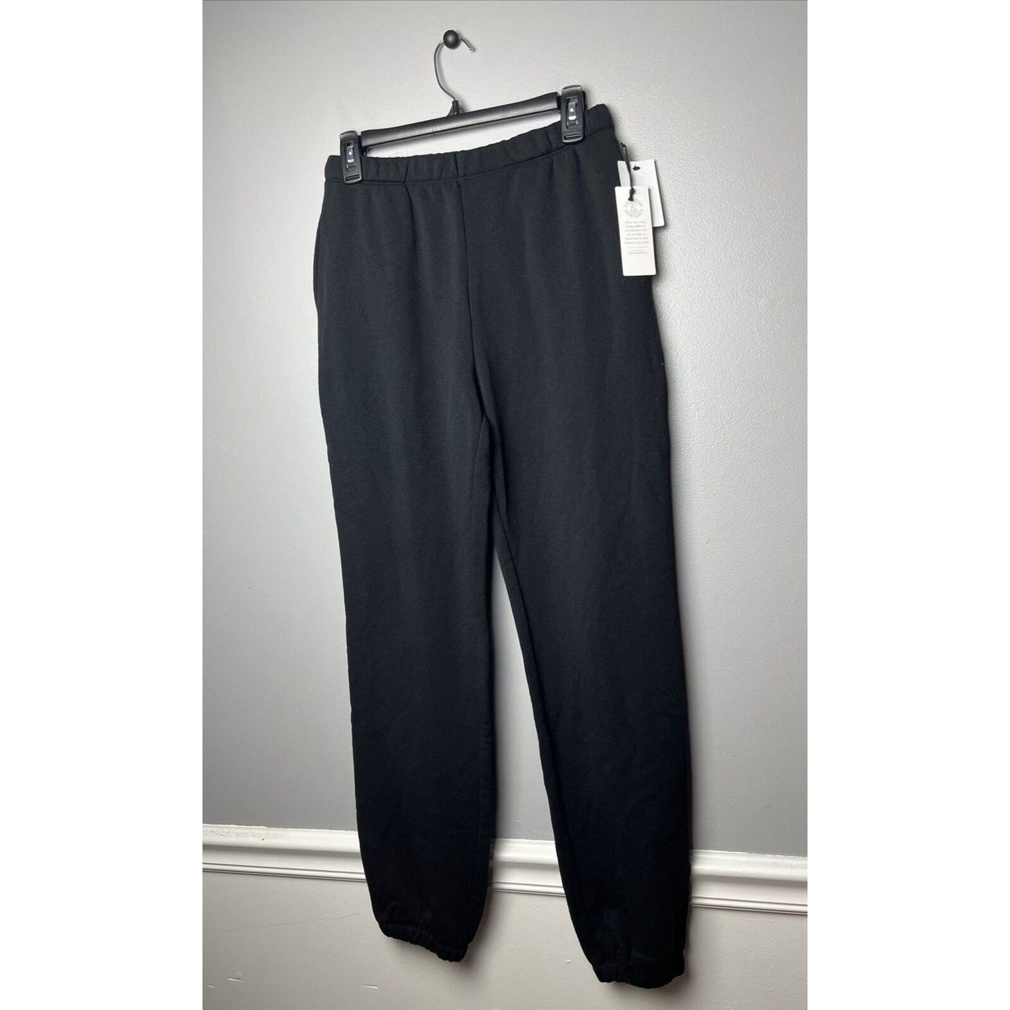 Treasure & Bond Boyfriend Sweatpants Black Women's Size SMALL