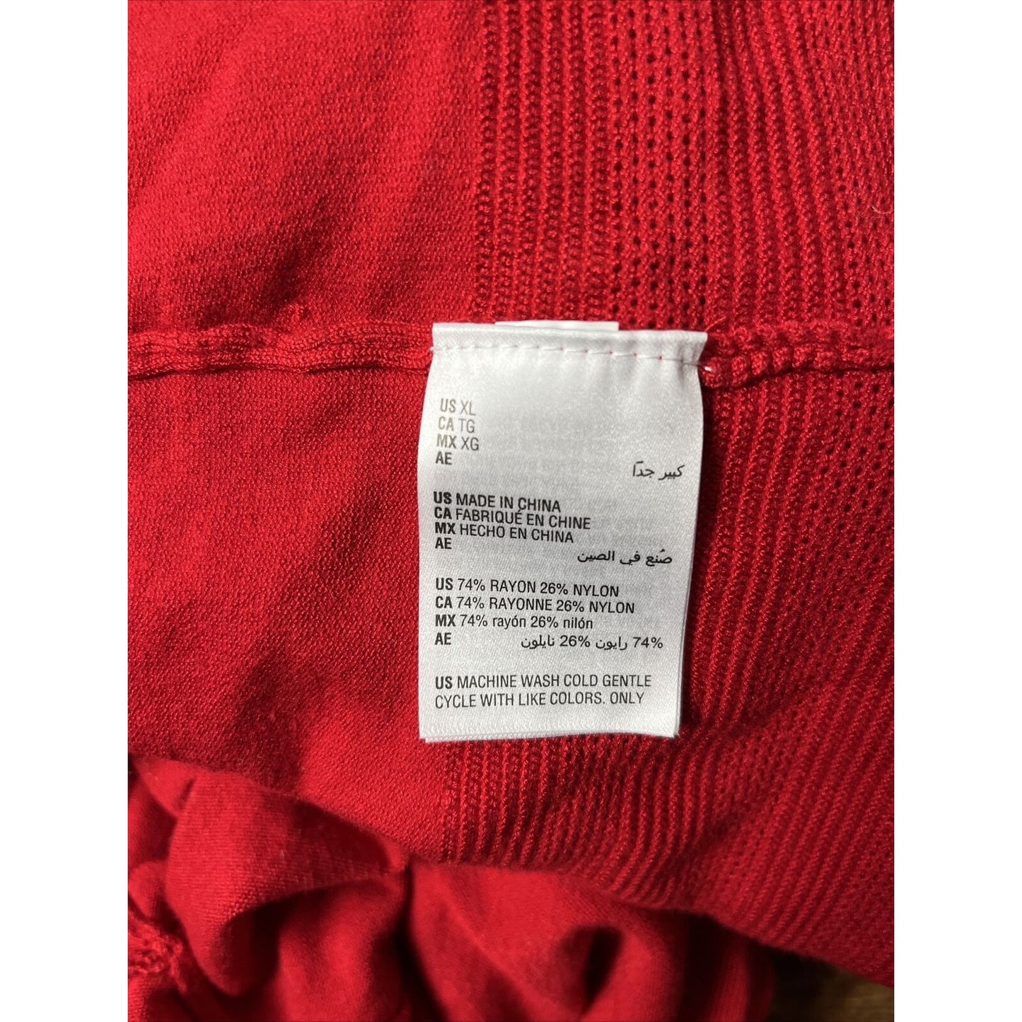 Charter Club Women's Red Open-Front Cardigan