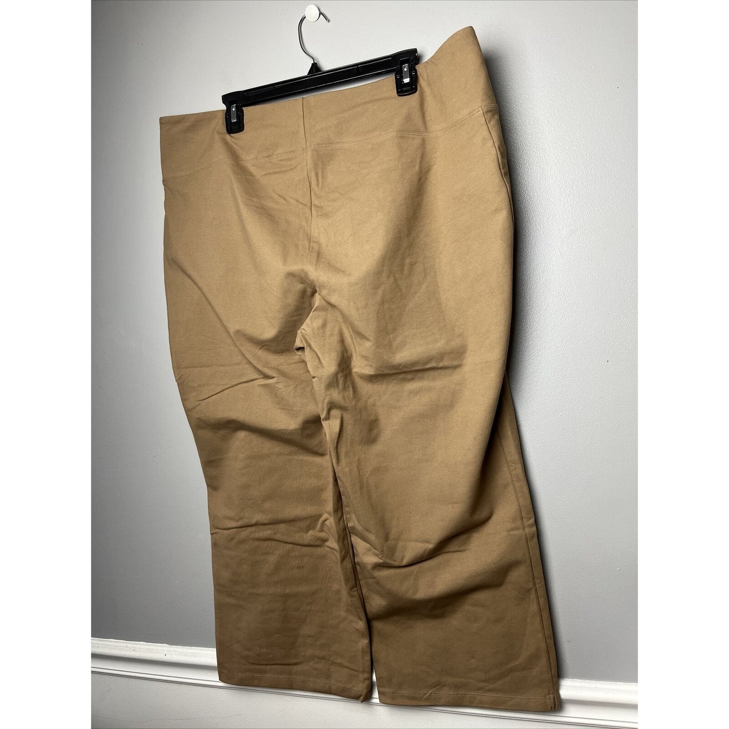 Women with Control Tall Tummy Control Full Leg Crop Pants (Brown, 2XT) A513652