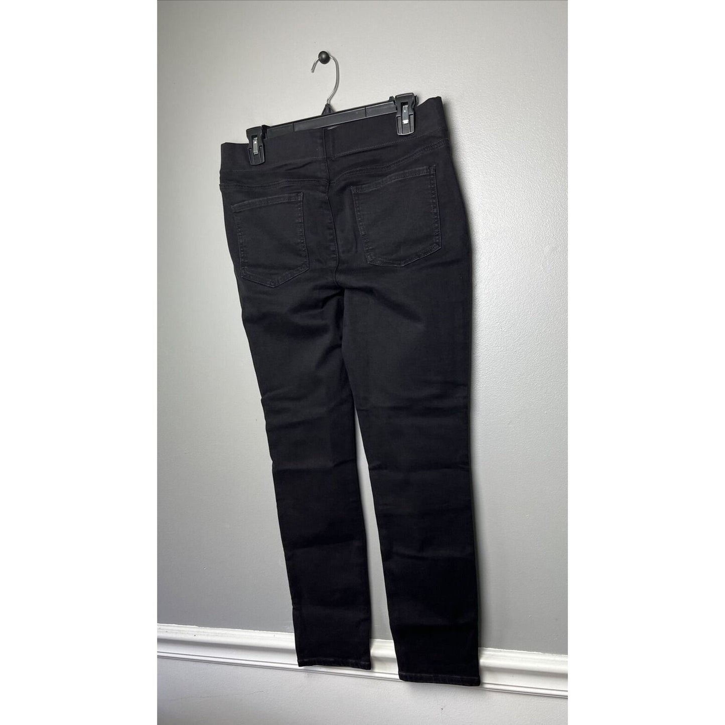 NYDJ Sculpt Her Super Skinny Ankle Jeans with Slits (Black, Medium) A453031