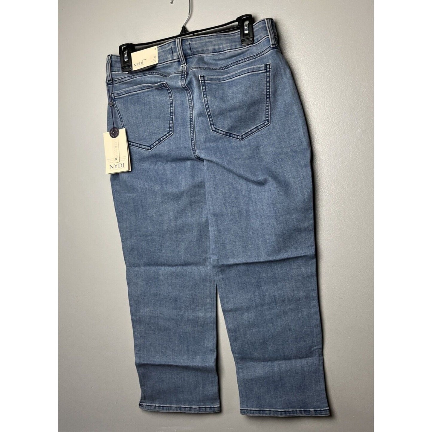 NYDJ Cool Embrace Skinny Crop Side Slits - Delray (Reg 8) a377691