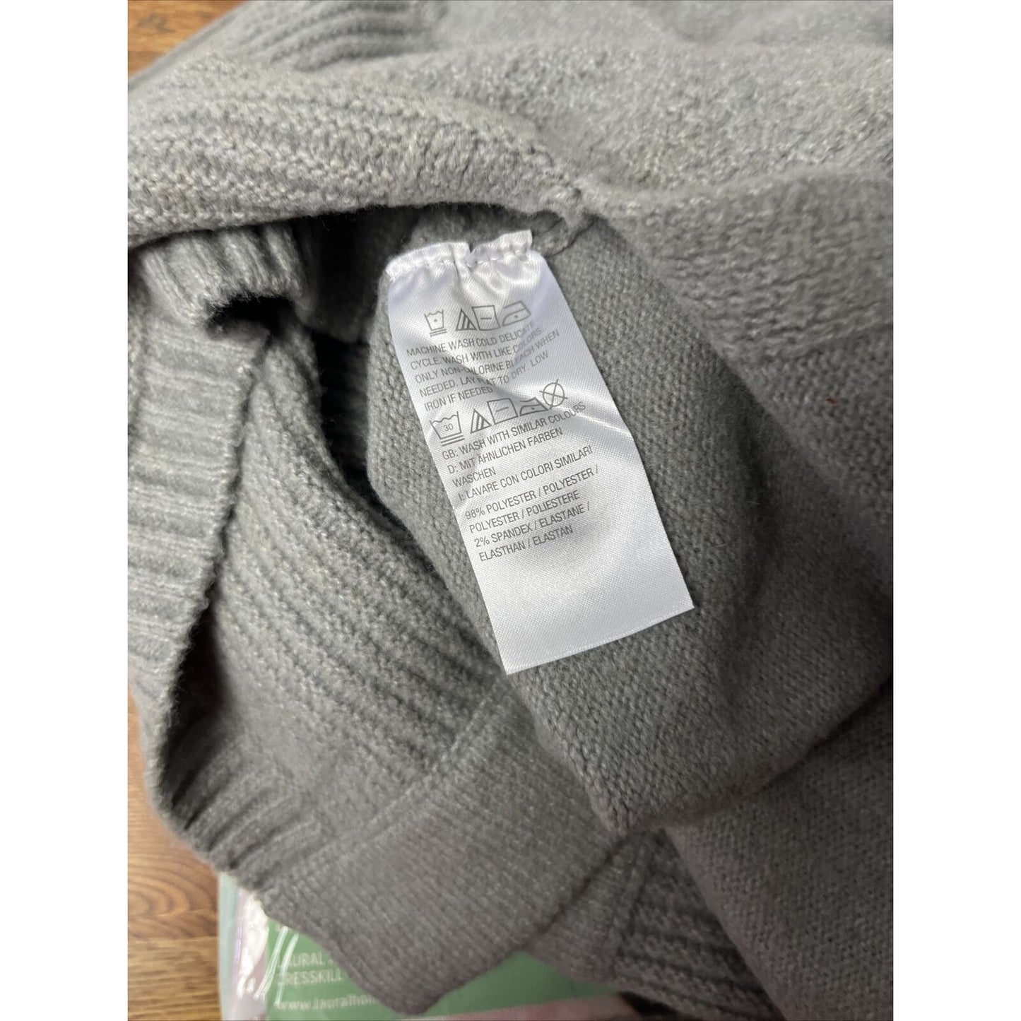 All Worthy Hunter McGrady Button Front Cardigan(Grey, XX-Small) A519002