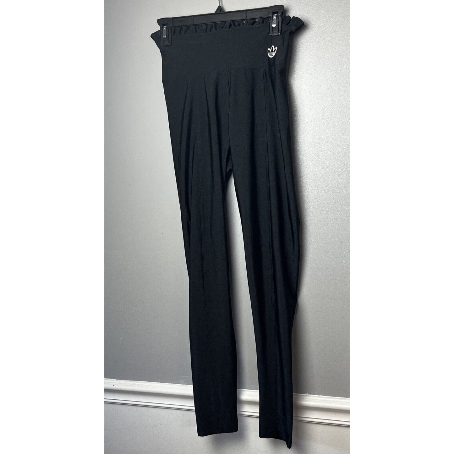 *NWT* Adidas Originals Ruffled Waist Full Length Leggings Size S FU3867