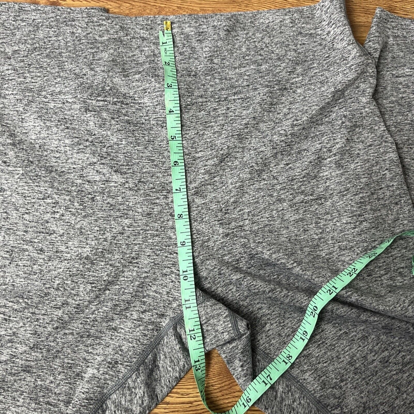 Susan Graver SG Sport Petite Heather Knit Leggings (Black, Petite Large) A463153