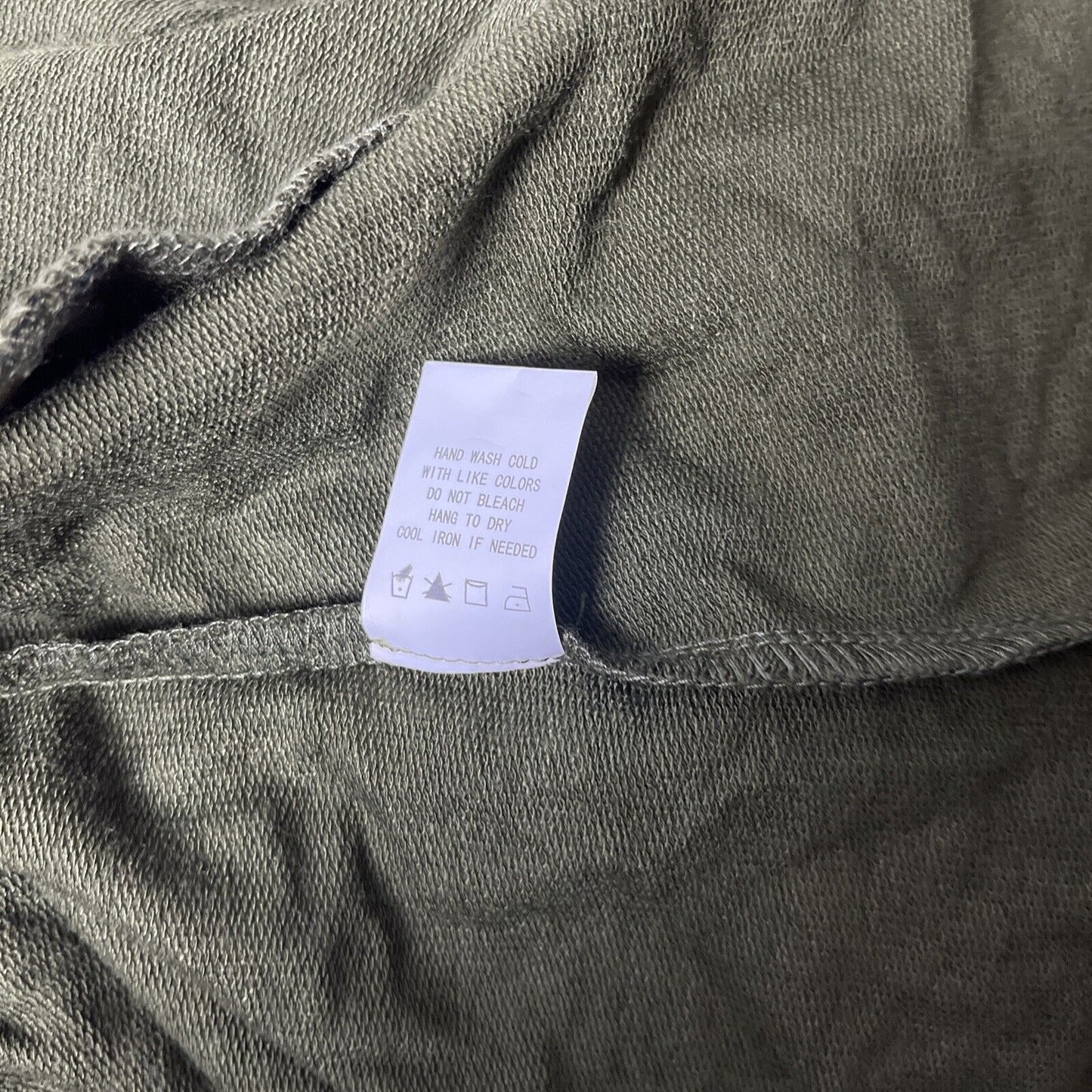 New Melloday Size XS Olive Green Open Front Butter Soft Long Cardigan