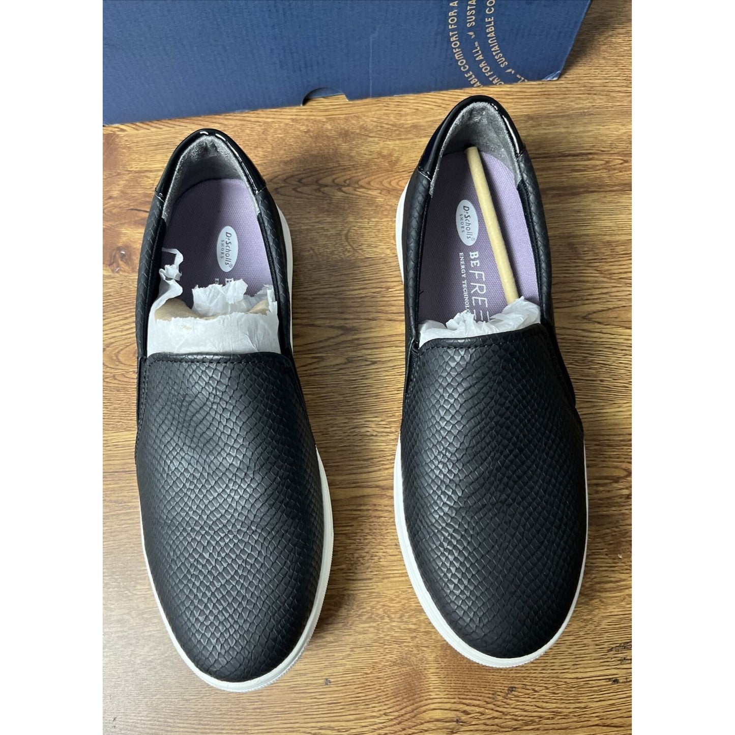 Dr. Scholl's Shoes Womens Nova Slip On Fashion Sneaker, Black, Size 10W