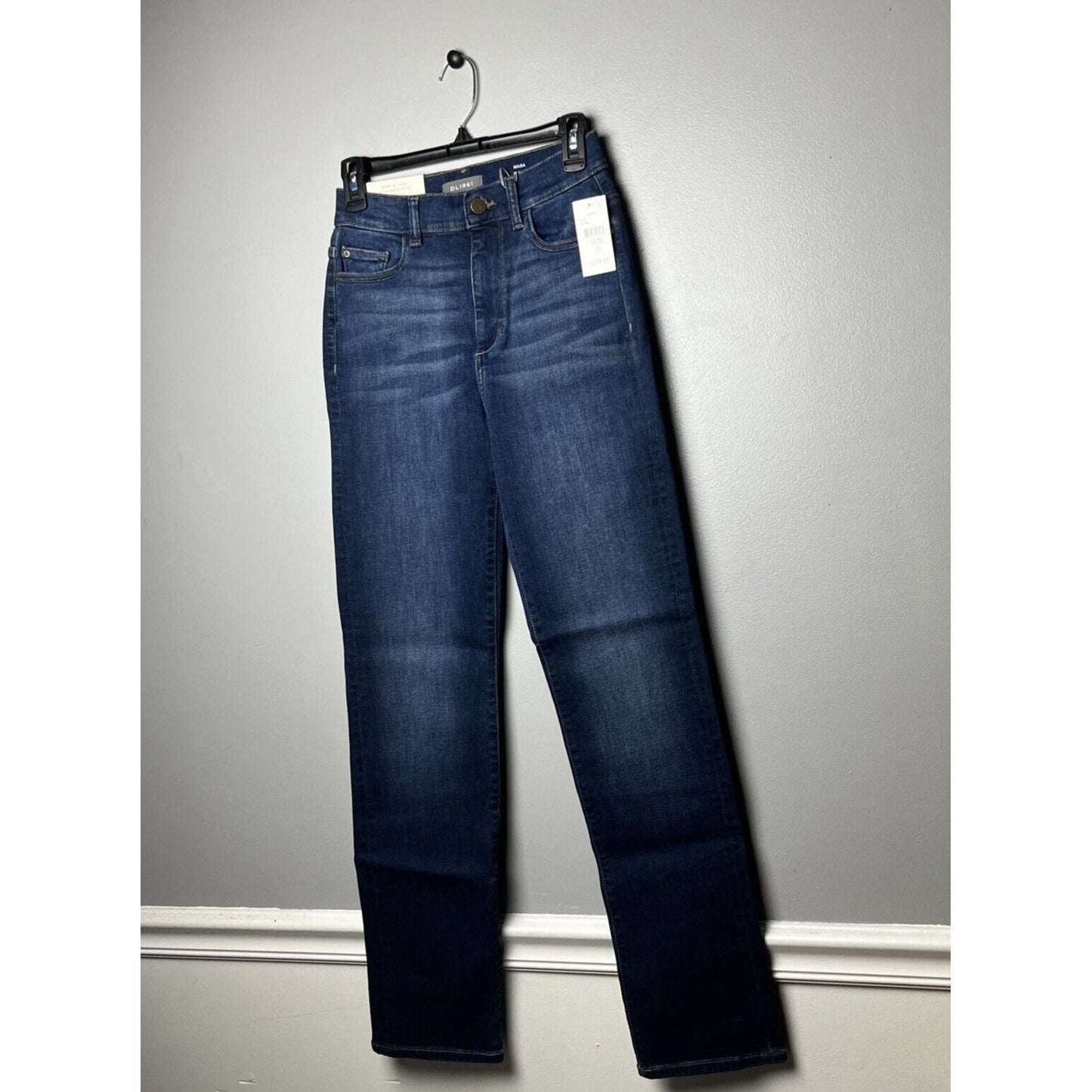 DL1961 Mara Womens High Rise Intrasculpt Straight Jeans Size 27 NWT