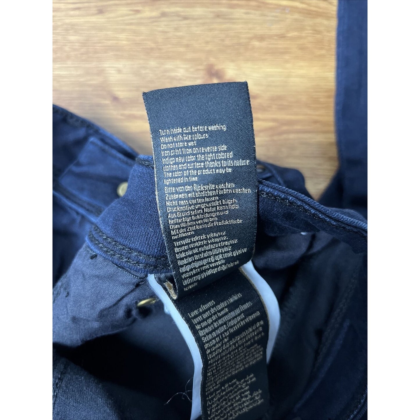 Mavi Gold NWT Women's Alexa Mid Rise Skinny Jeans In Gold Yoga Move Size 29/32