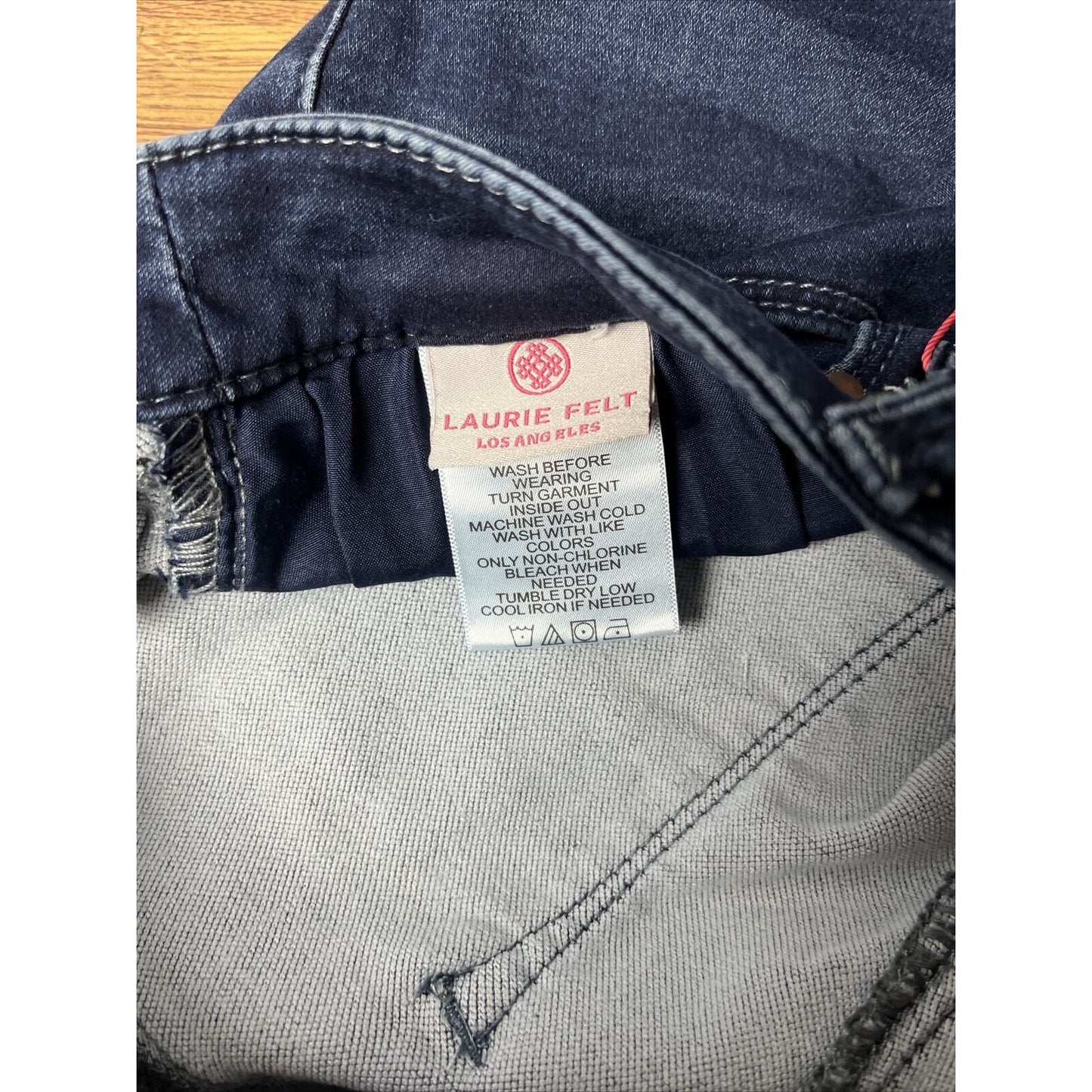 Laurie Felt Women's Petite Jeans Size 1XP Slim-Leg Knit Clean Blue A499715
