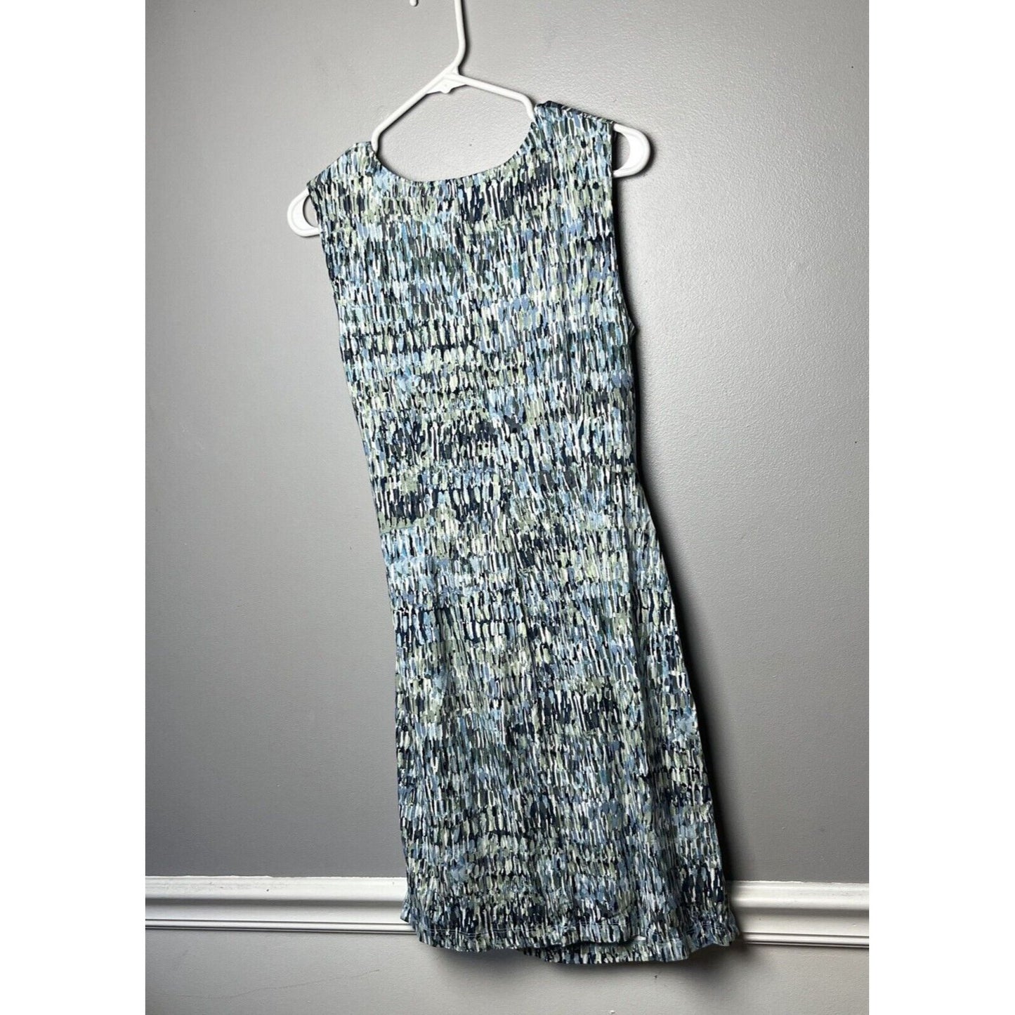$168 NIC & ZOE FIELD IMPRESSION TWIST MULTI COLOR SHEATH DRESS SIZE PETITE SMALL