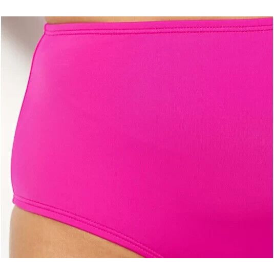 Kim Gravel x Swimsuits For All Women's Hanky Halter Top & Brief Set Pink Size 6