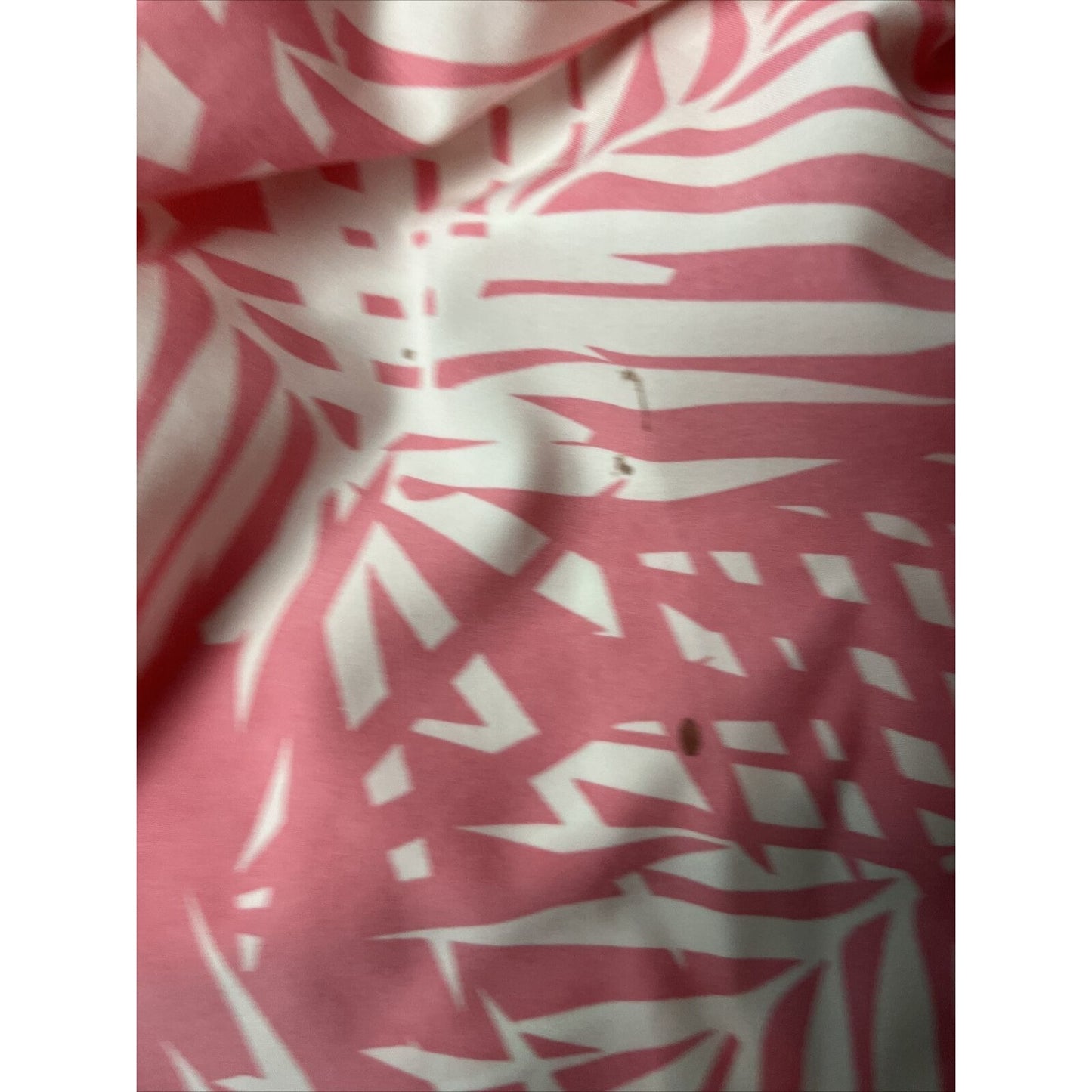 Denim & Co. Beach Quick Dry Shirt Dress Cover-Up Size 2X Pink