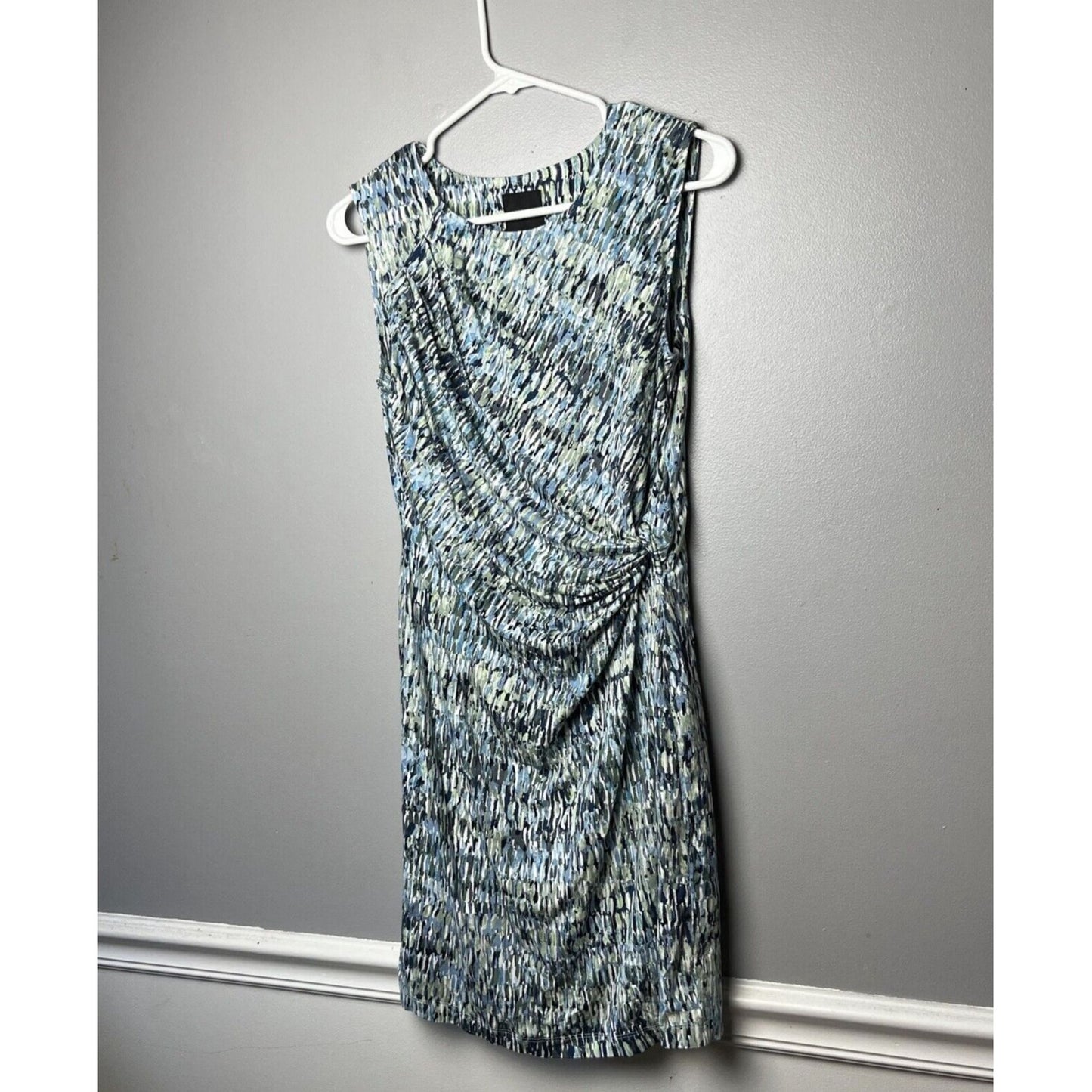 $168 NIC & ZOE FIELD IMPRESSION TWIST MULTI COLOR SHEATH DRESS SIZE PETITE SMALL