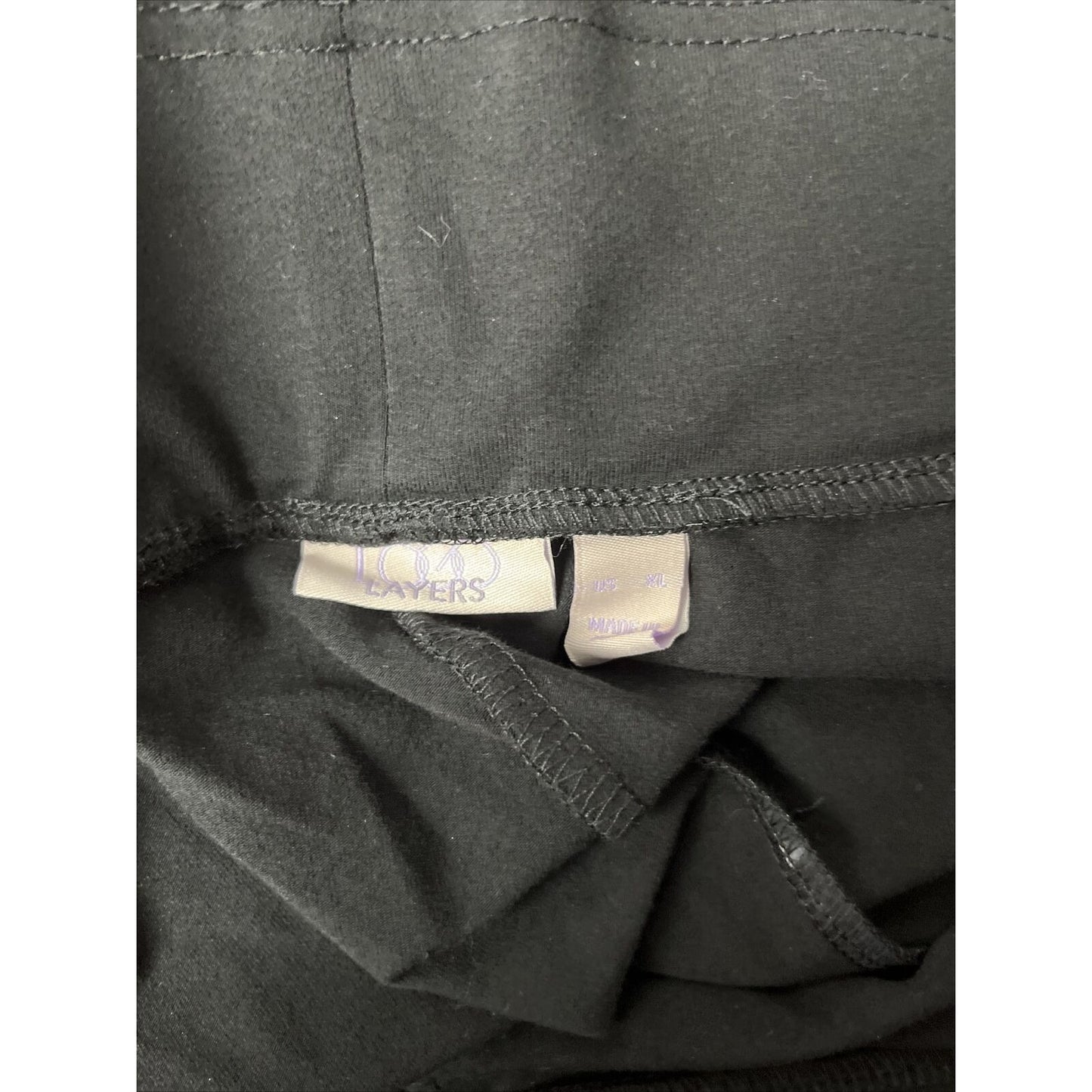 LOGO Layers by Lori Goldstein Regular Knit Pull-On Ankle Leggings X-Large Size