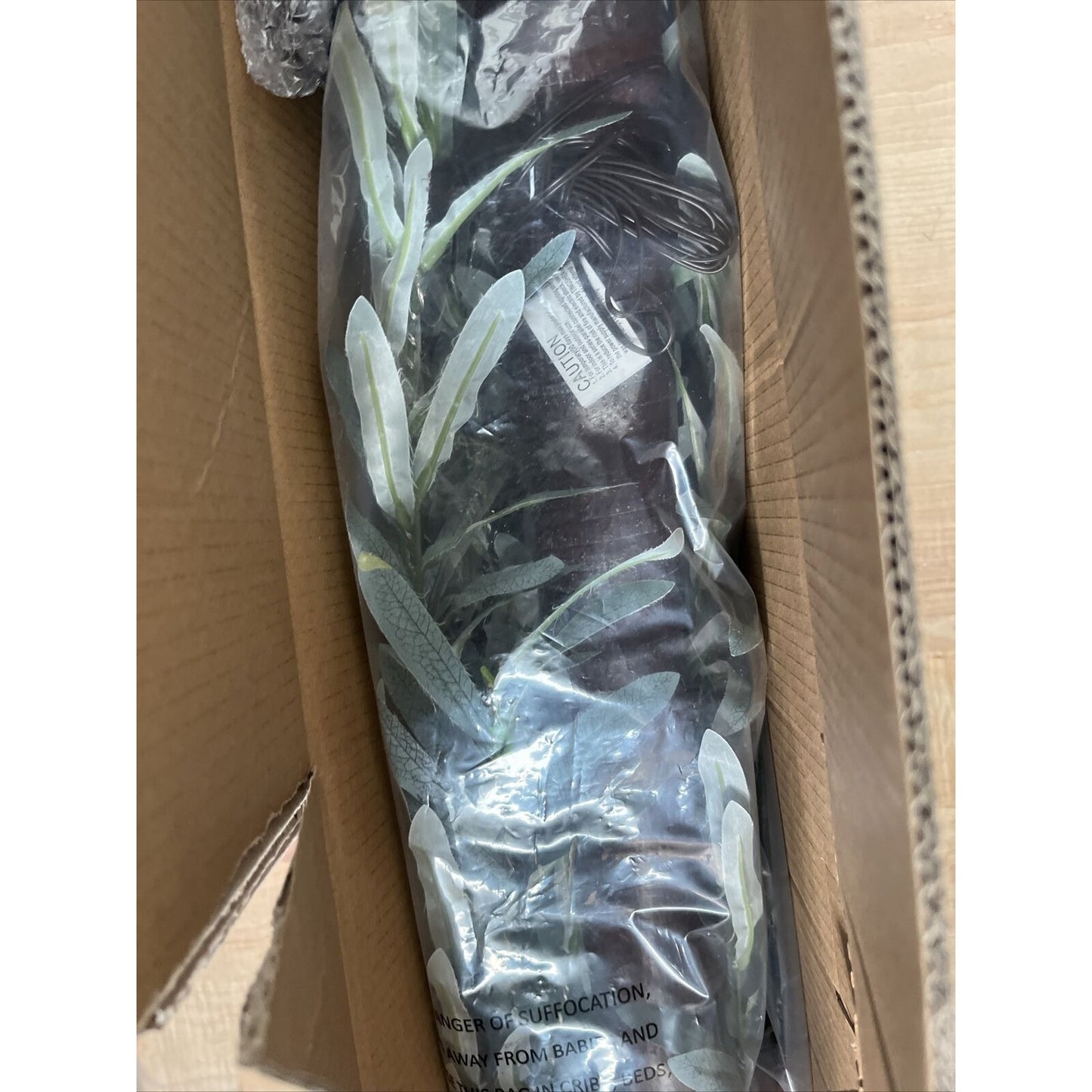 VivaTerra Indoor/ Outdoor Faux Lighted Olive Tree, 7' (Natural)
