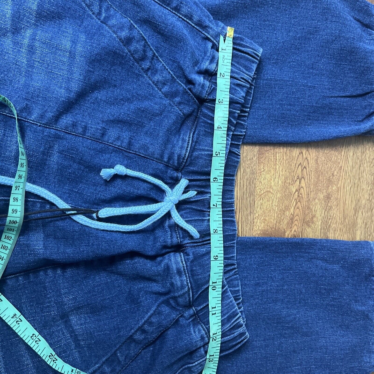 Paige Jeans Womens Size 24 Small Blue Verdugo Ankle Flo Destructed Mid Rise