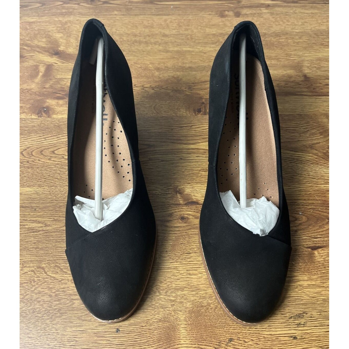SoftWalk Women's Kolette Pump Size 9.5W Black Color