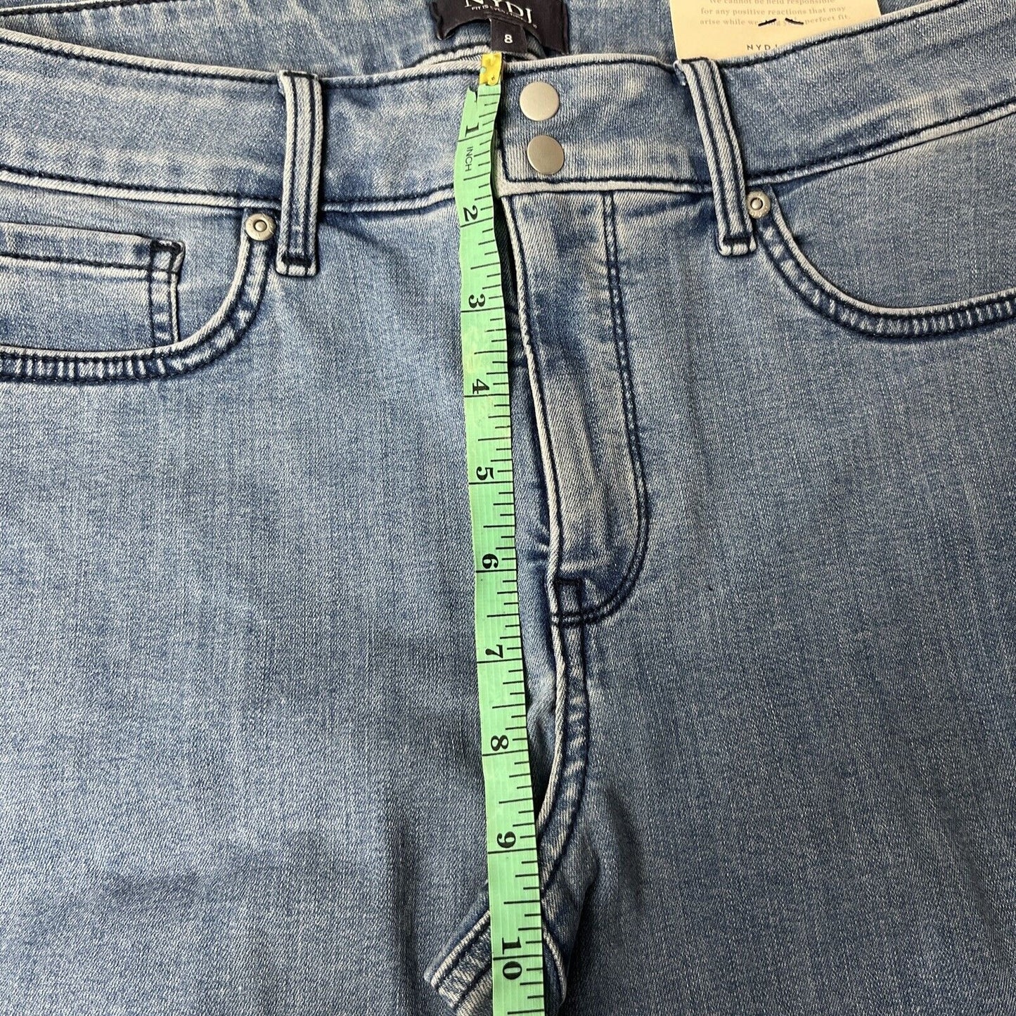 NYDJ Cool Embrace Skinny Crop Side Slits - Delray (Reg 8) a377691