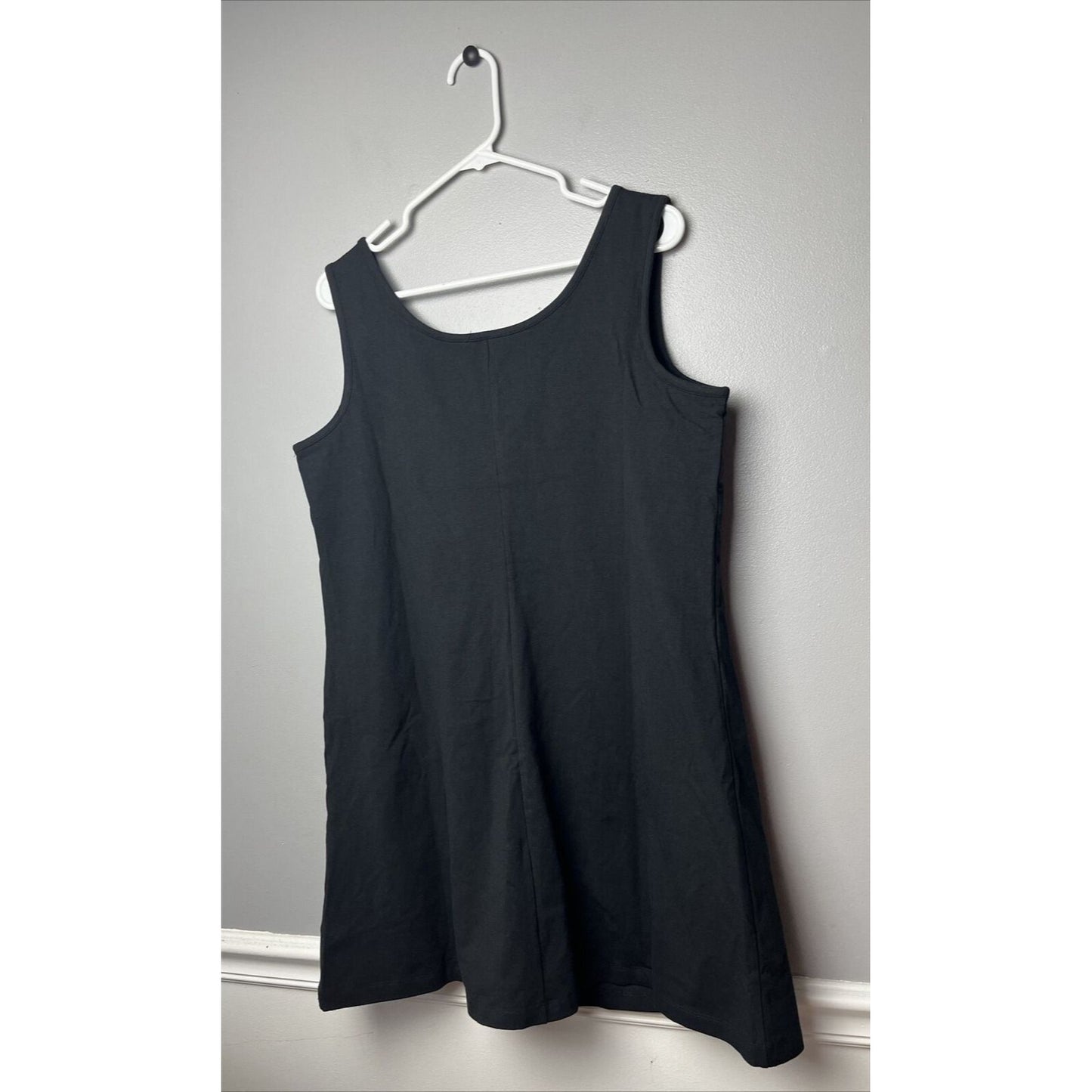 Wicked by Women with Control Tennis Dress Romper Onyx L A500919