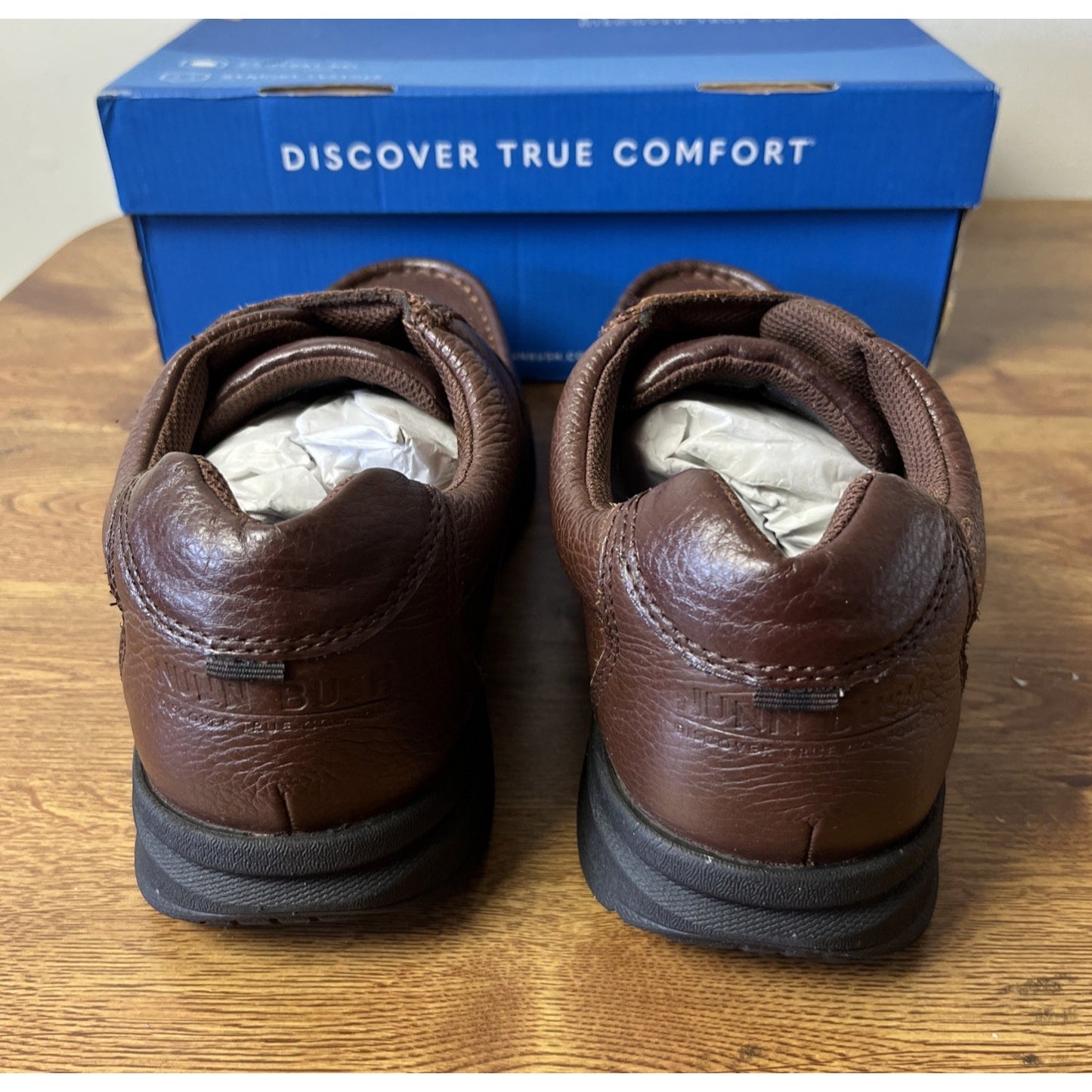 Nunn Bush Men's Cam Strap Hook and Loop Casual Loafer Lightweight Slip-On 9 W
