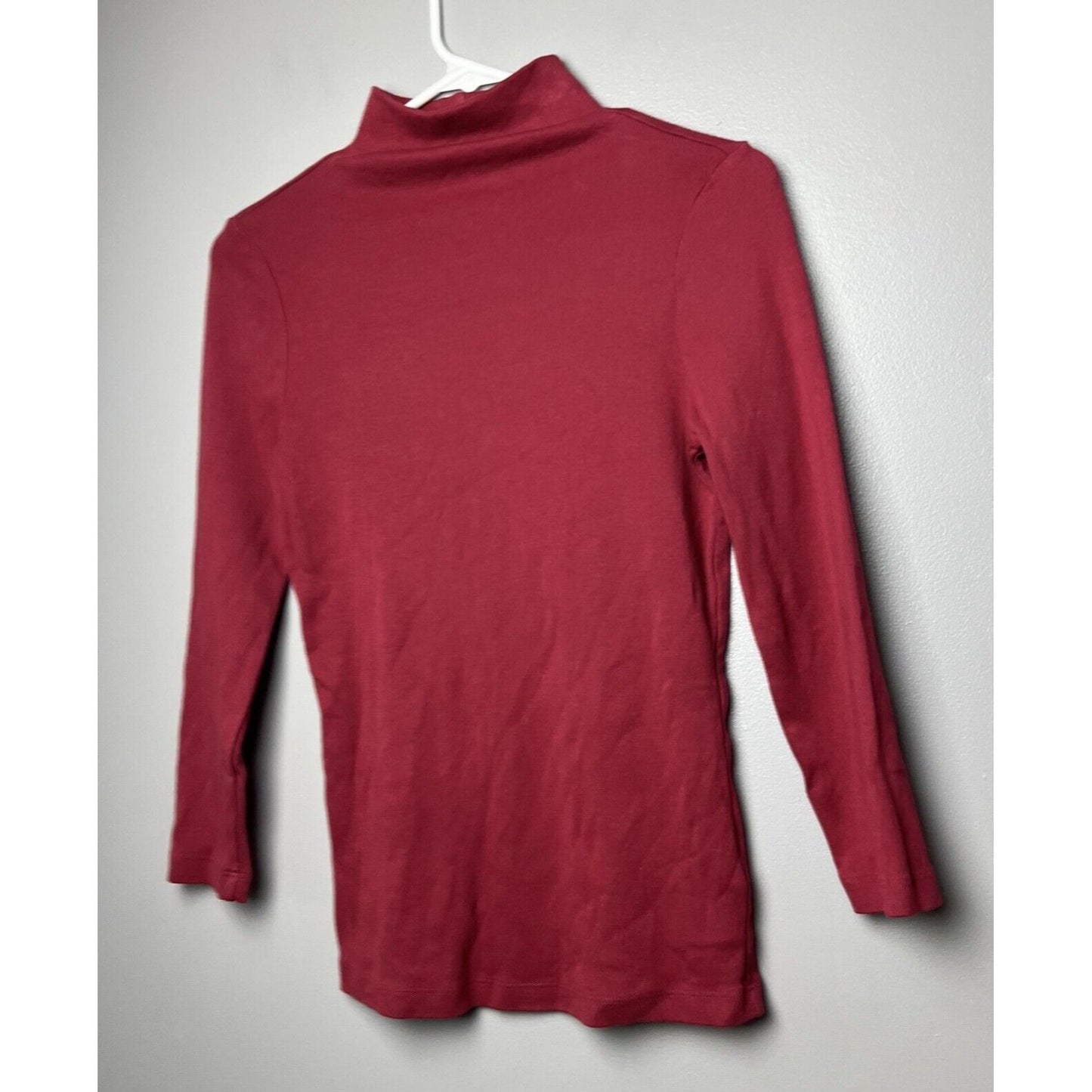 Michael Stars Turtle Neck Sweater Women's Small Red OS