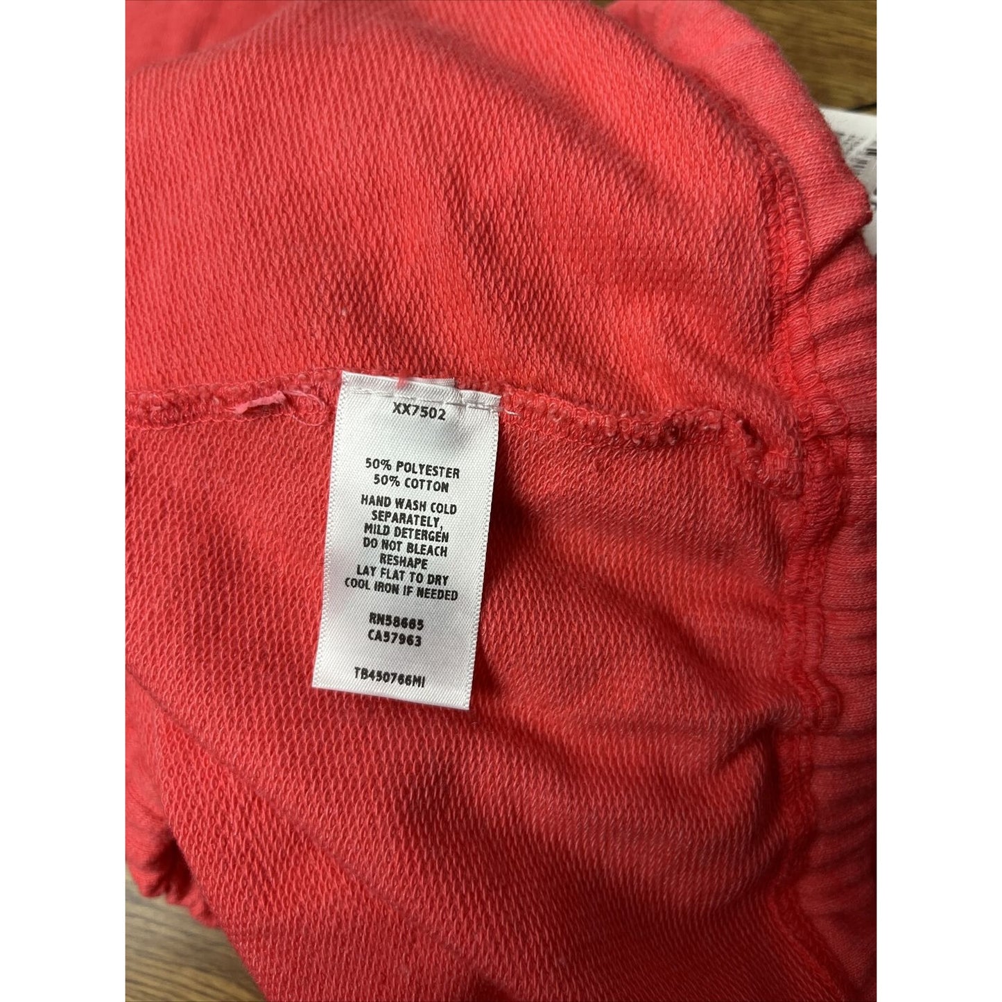 Treasure & Bond Tie Waist Sweatshirt in Red Cayenne X-Small NWT