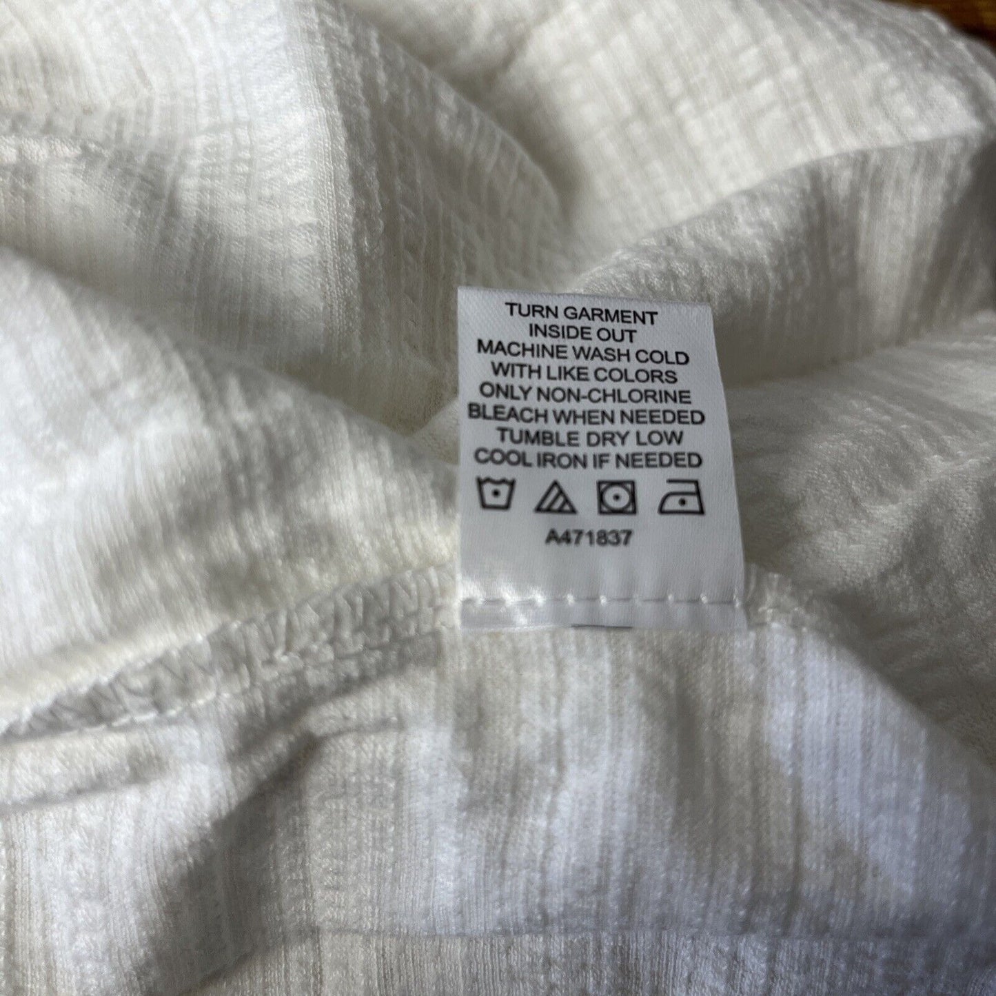 Laurie Felt Gauze Ruffle Peasant off the Shoulder Top White, Size XL