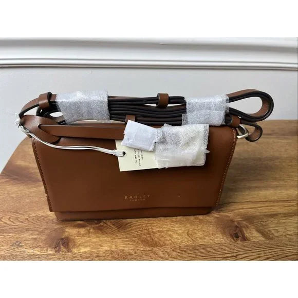 Radley London Lexington Small Flapover Crossbody Brown