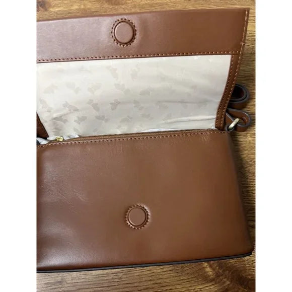 Radley London Lexington Small Flapover Crossbody Brown