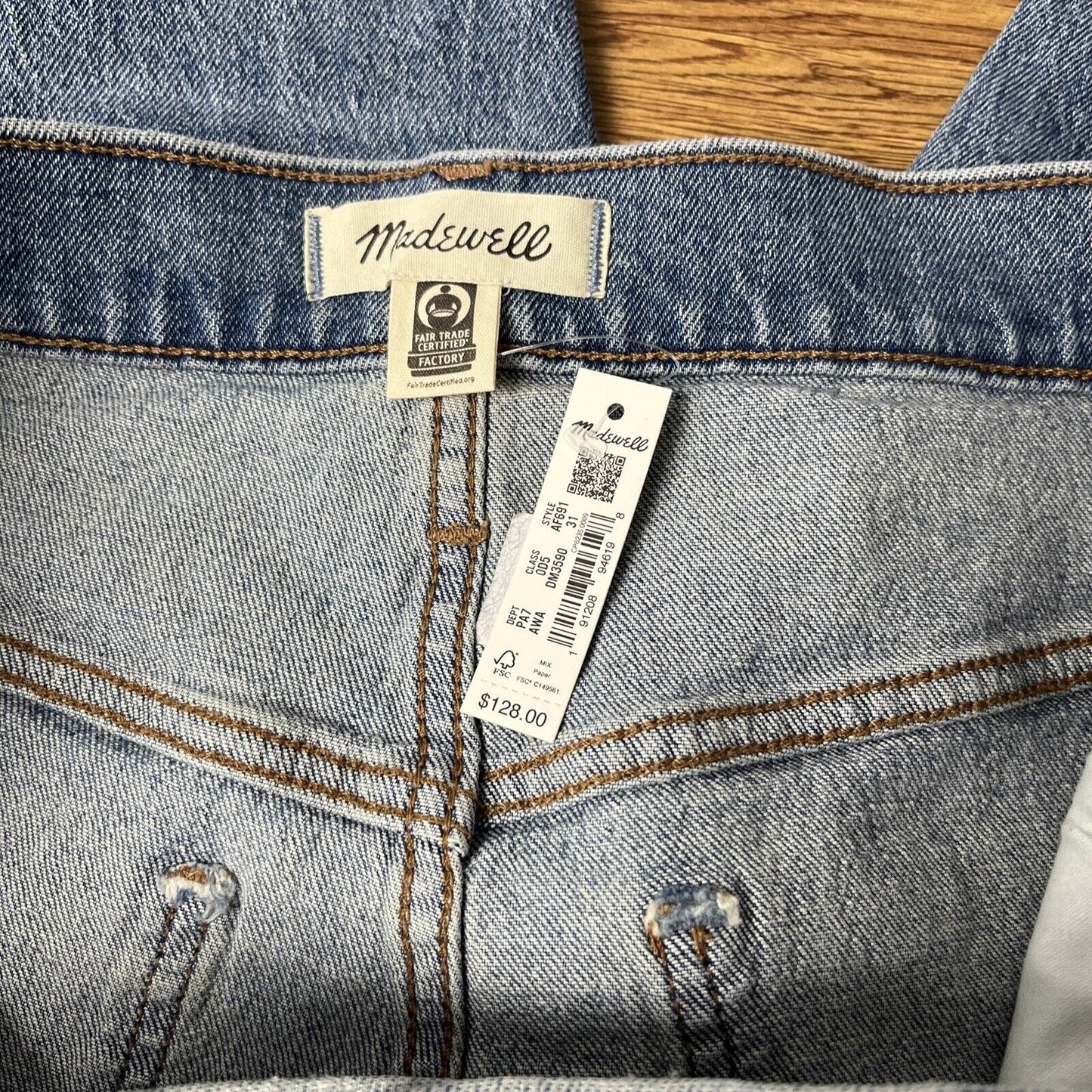 Madewell The Perfect Vintage Jean in Ainsworth Wash Size 31