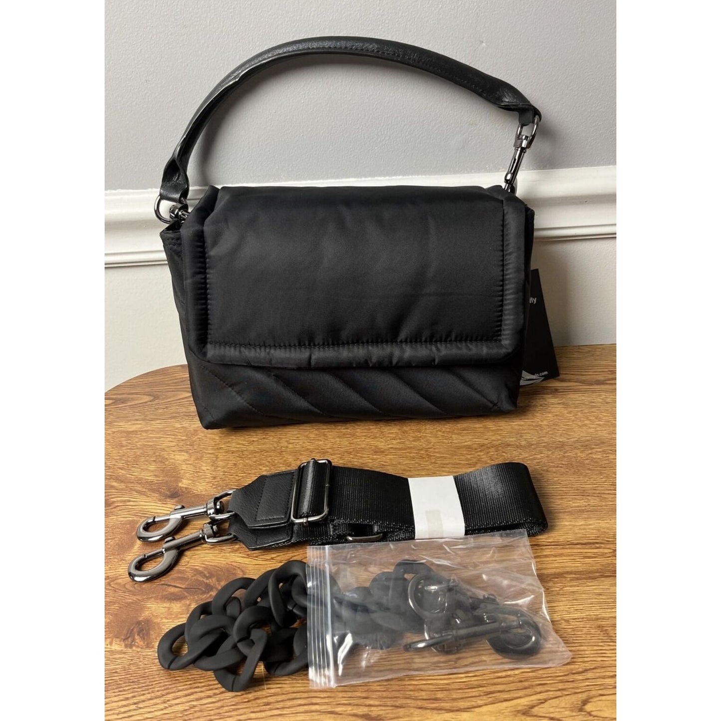 Think Royln Flapover Bag Crossbody Bag with 3 Straps -Astor Lady New w/Tags