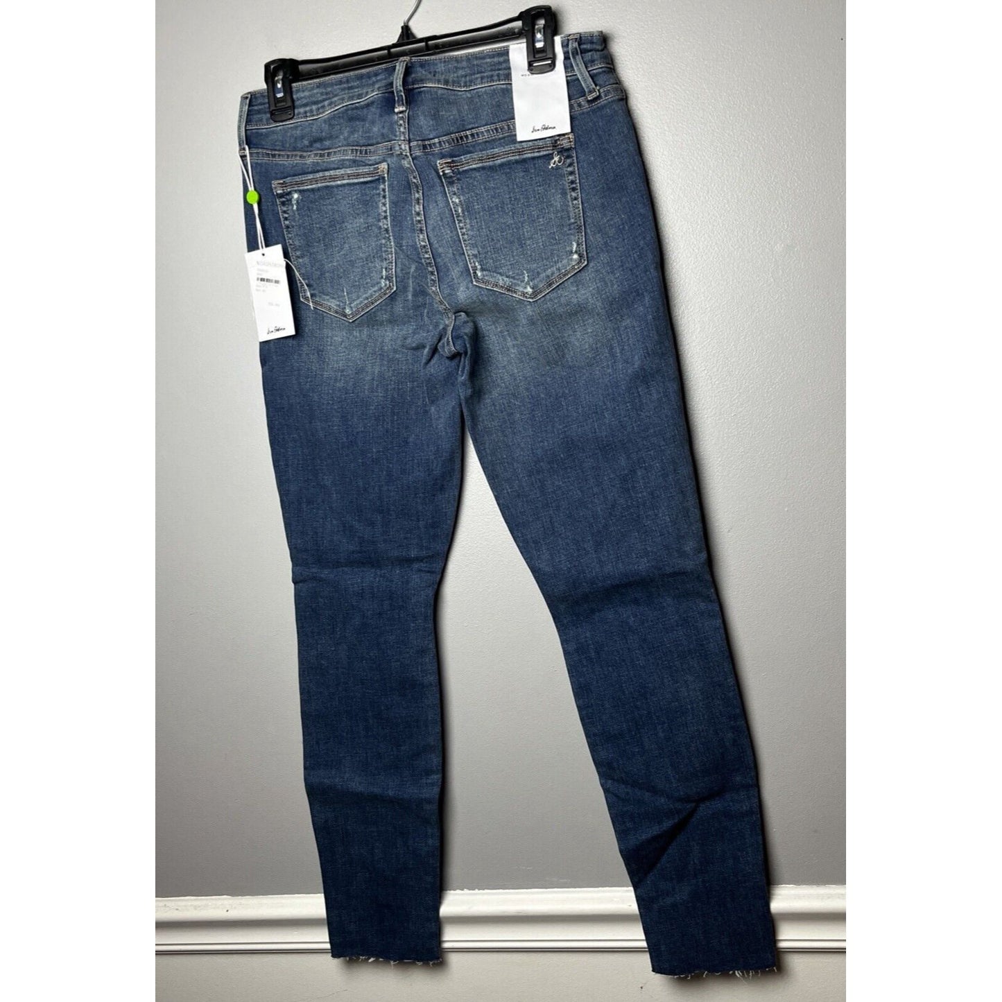Sam Edleman Se the Kitten Ripped Ankle Skinny Jeans Blue Size 29