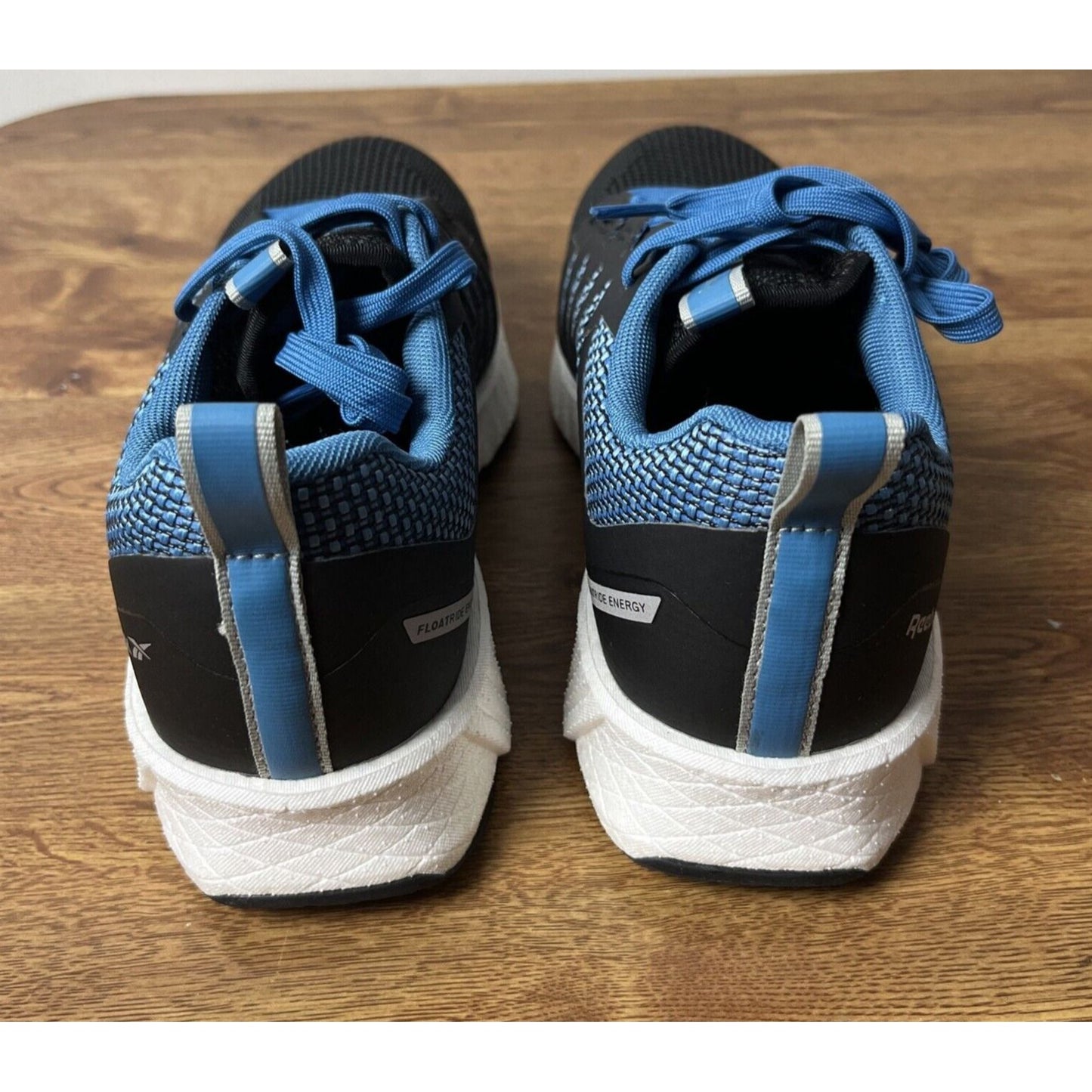 Reebok Fusion Flexweave Men's Safety Comp Toe Work Sneaker Size 8.5M, Black/Blue
