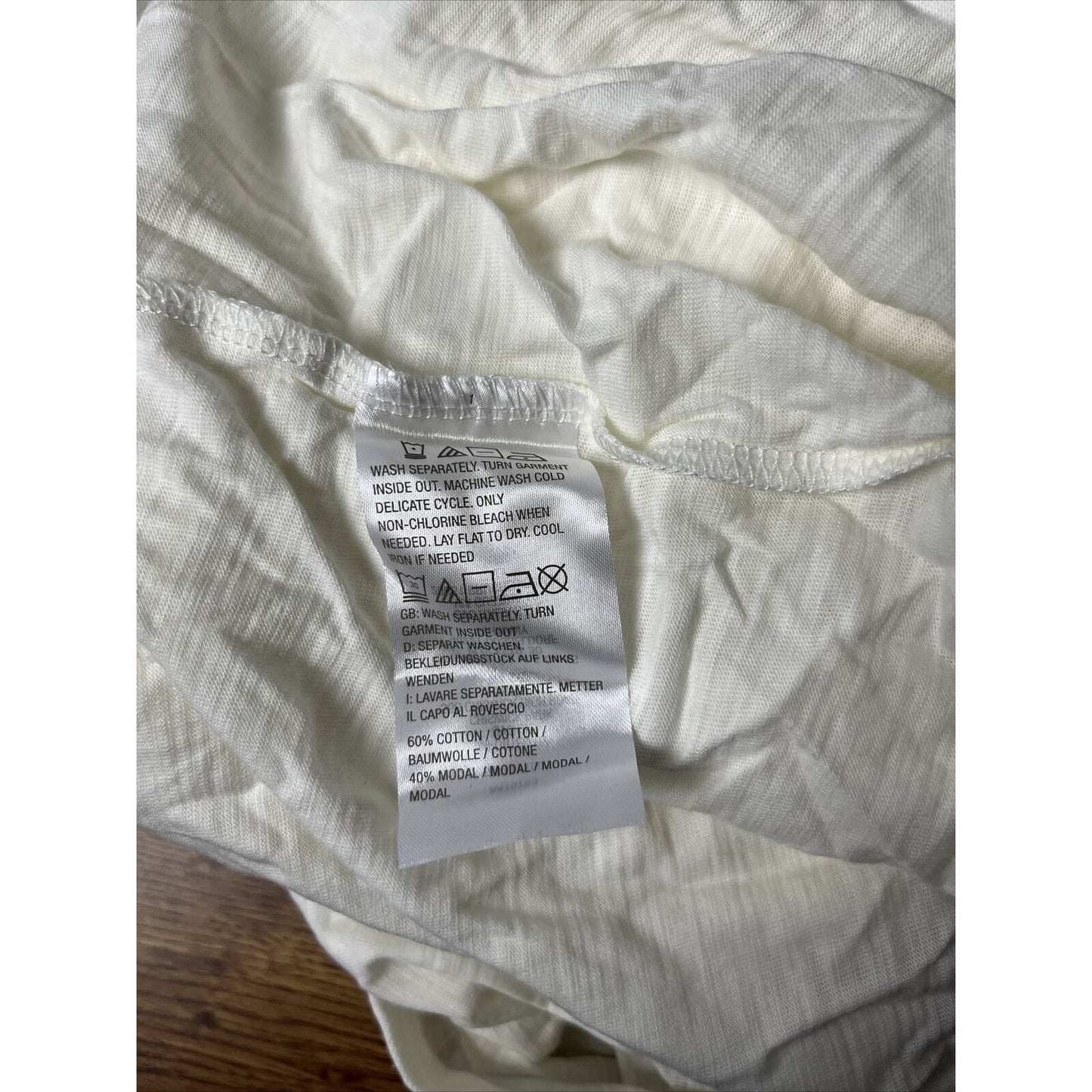 Belle by Kim Gravel Slub Knit Shrug Small White A475783