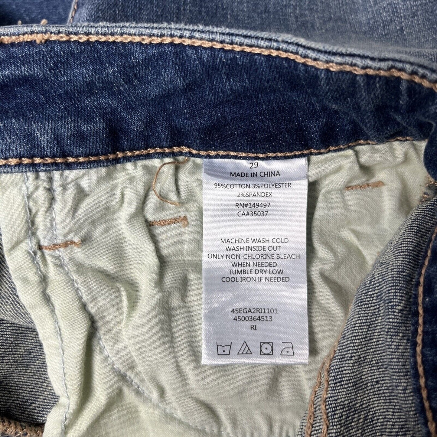 Sam Edleman Se the Kitten Ripped Ankle Skinny Jeans Blue Size 29