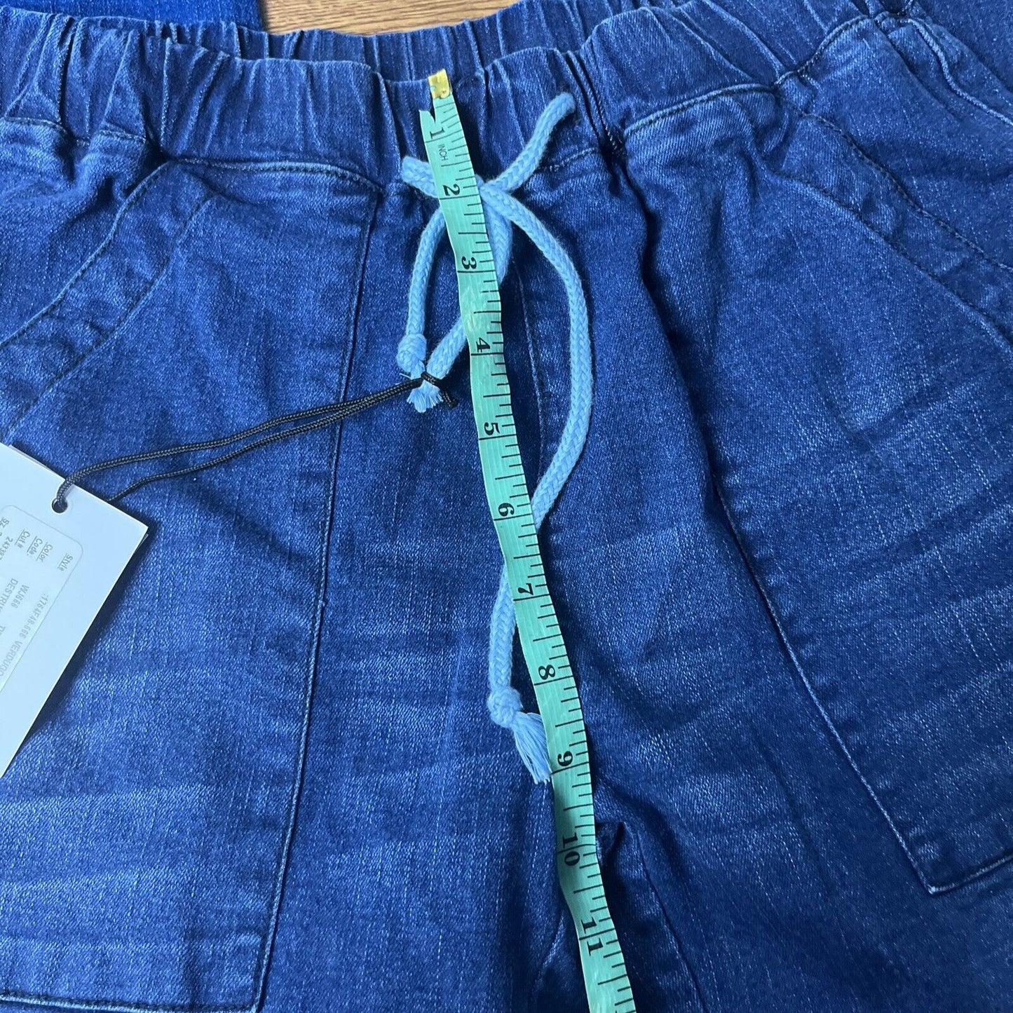 Paige Jeans Womens Size 24 Small Blue Verdugo Ankle Flo Destructed Mid Rise