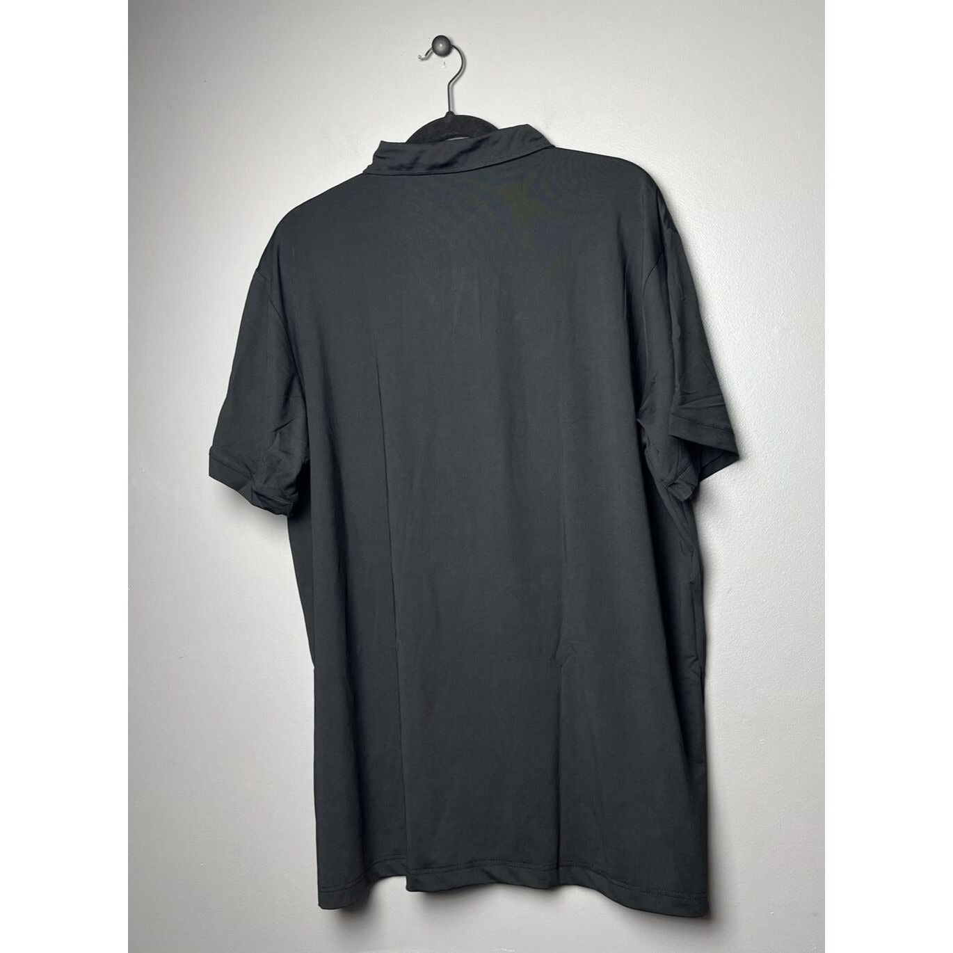 Men's Black Tactical Polo Shirt by Zity Size X-Large Cool DRI UV Protection