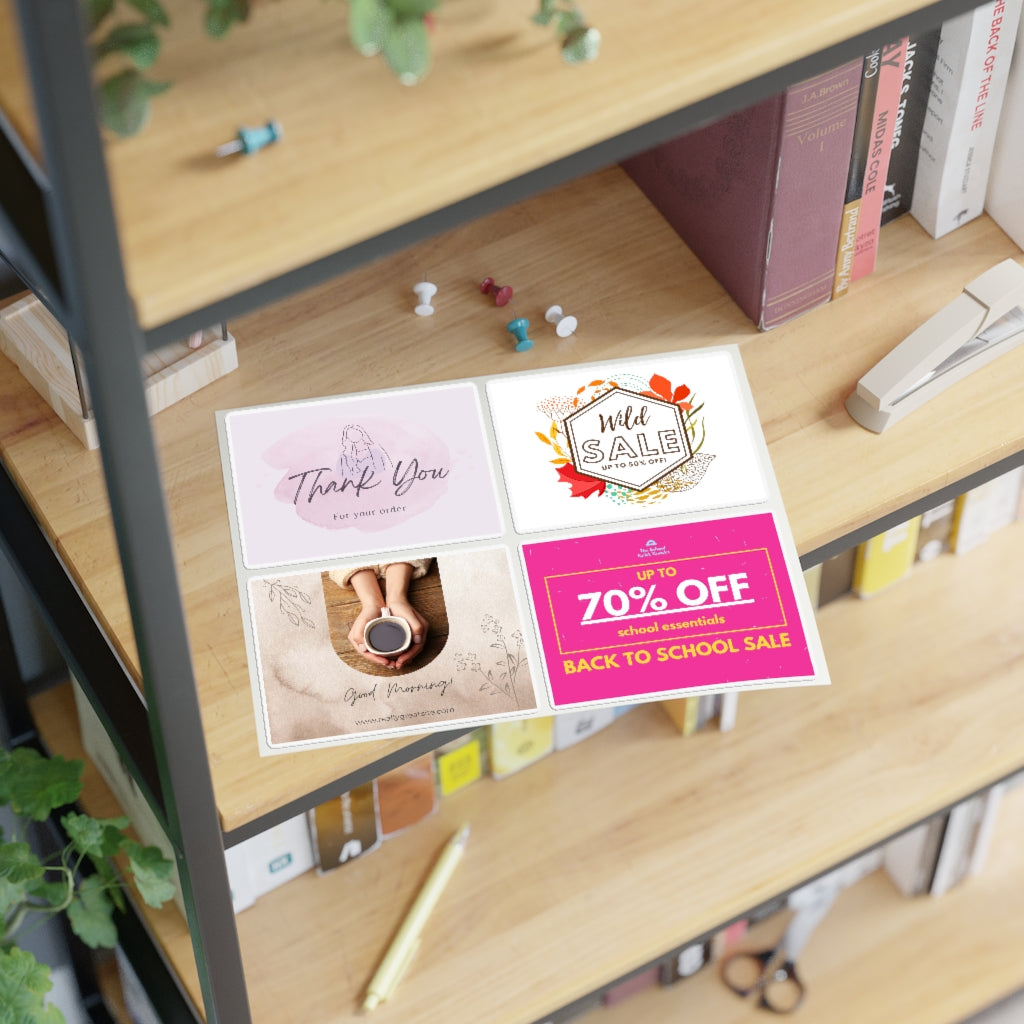 Small business custom Sticker Sheets