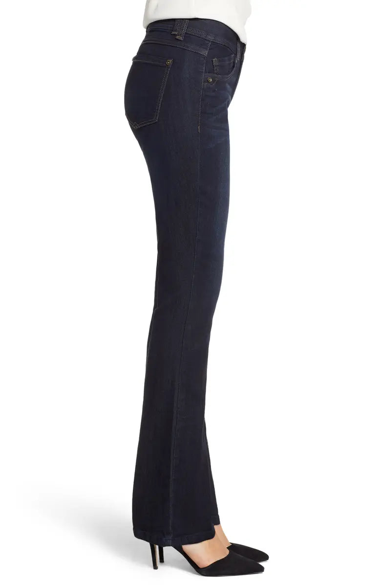 WIT & WISDOM Indigo Dark Blue 'Ab'Solution Itty Bitty Bootcut Jeans 8 Booty Lift