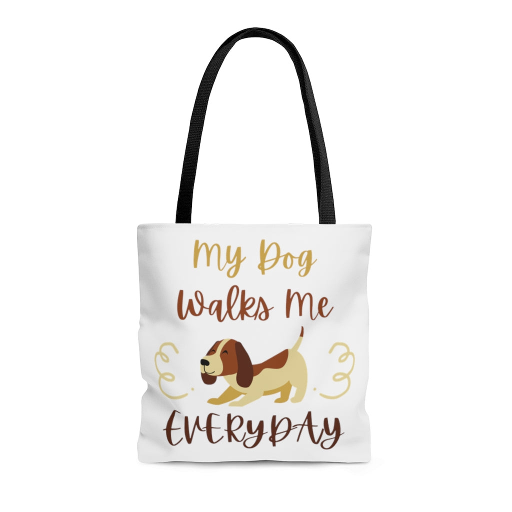 Dog walker Tote Bag