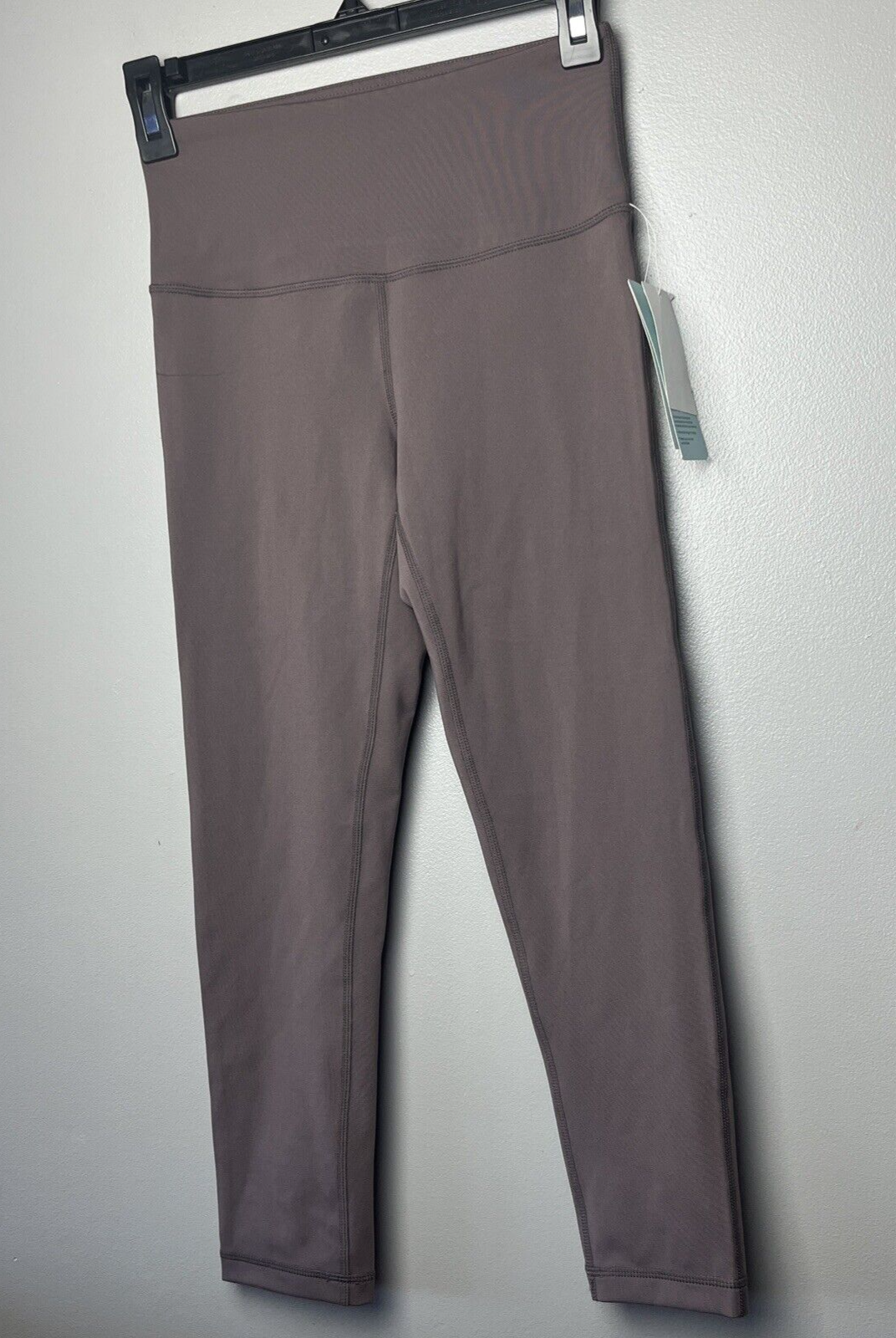 Zella Studio Lite Crop Leggings Grey Sparrow NWT Size XS